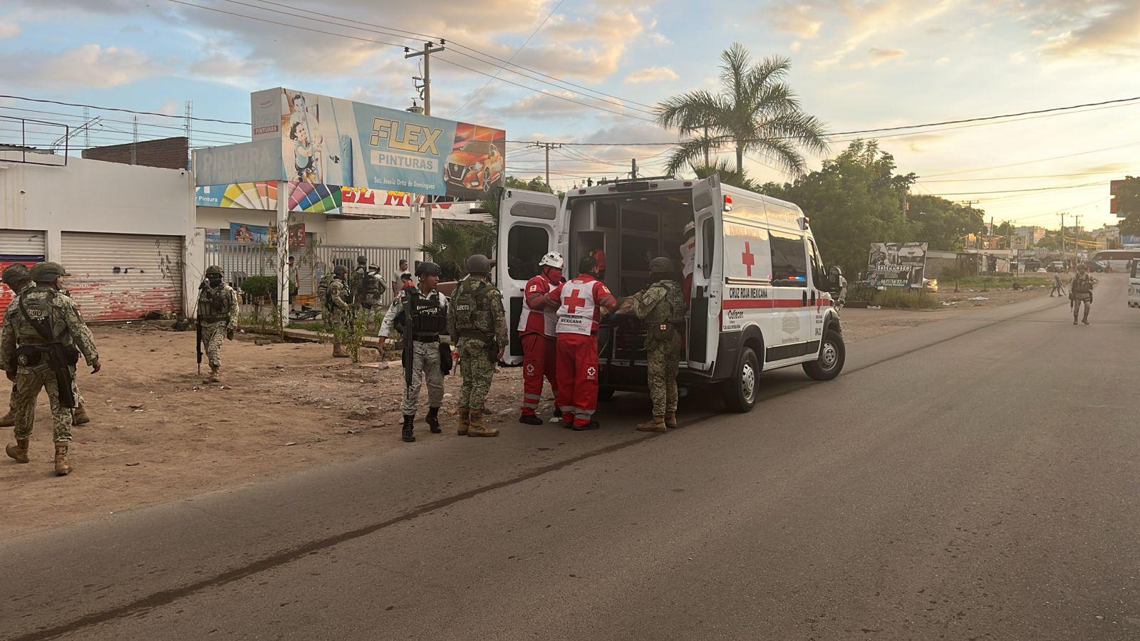 $!Ataque armado en Culiacán deja 4 heridos, entre ellos un policía estatal
