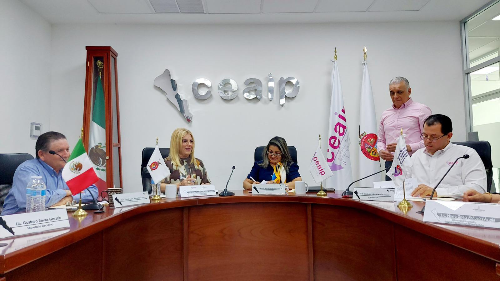$!Firma CEAIP Sinaloa y Secretaría de Transparencia convenio de colaboración