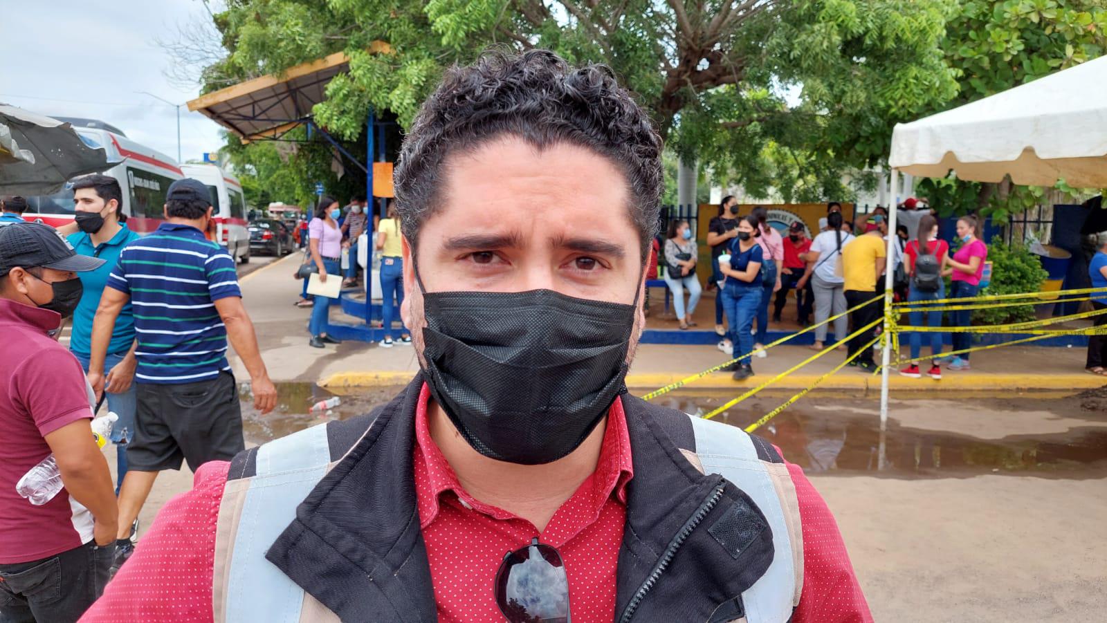 $!Daniel Hibraim López Armenta, delegado de la Región 04 Guasave-Angostura de la Secretaría del Bienestar.