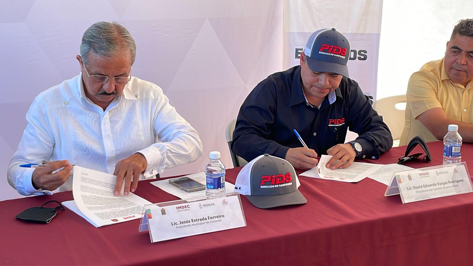 $!PIDS y Ayuntamiento de Culiacán firman convenio de colaboración