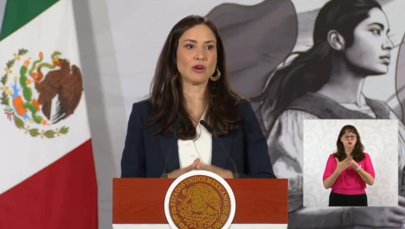 $!Claudia Curiel de Icaza, secretaria de Cultura federal, dio detalles del programa México Canta.