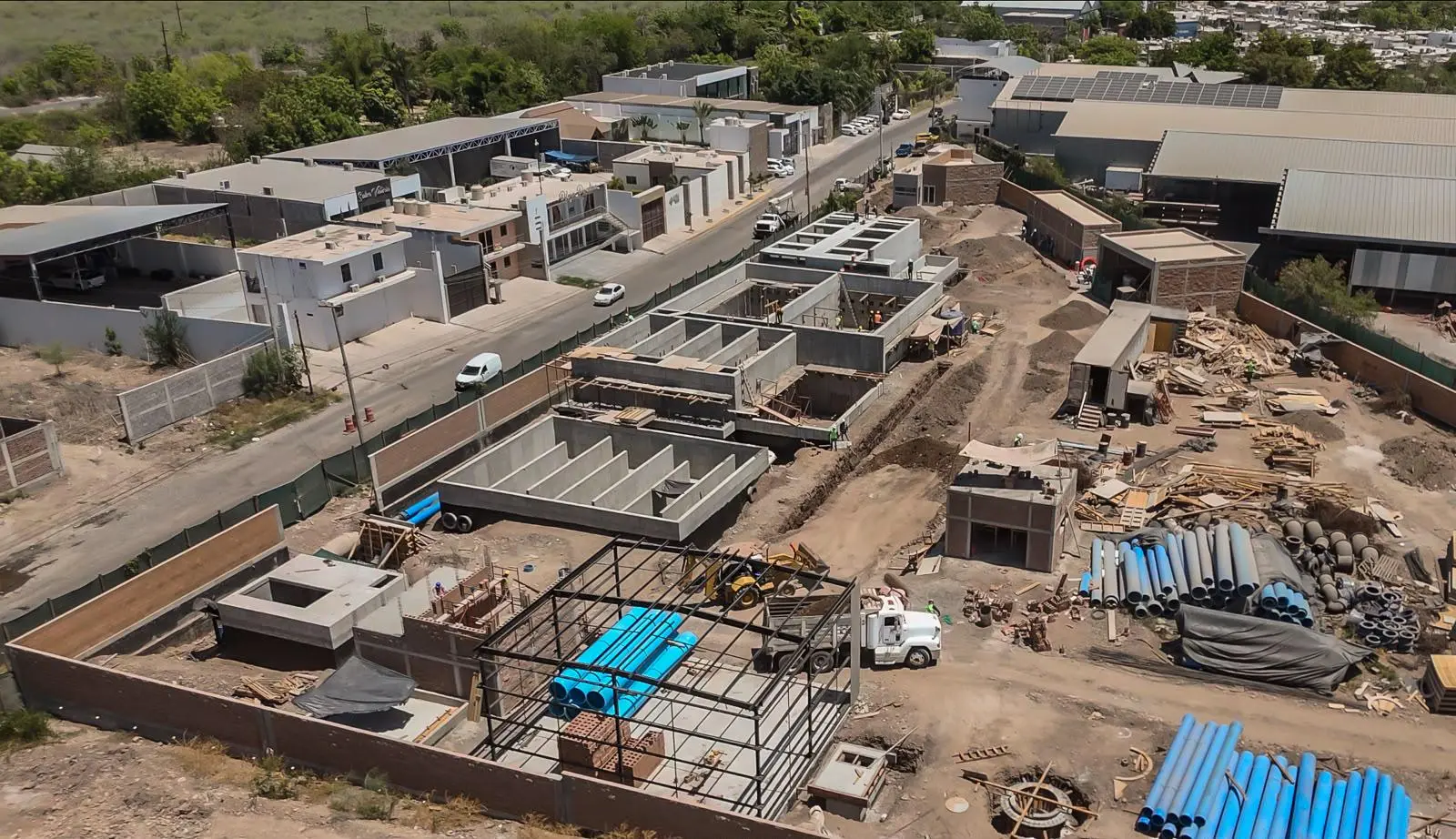 $!Destinan más de $340 millones a infraestructura hidráulica en Culiacán; operan nuevas plantas