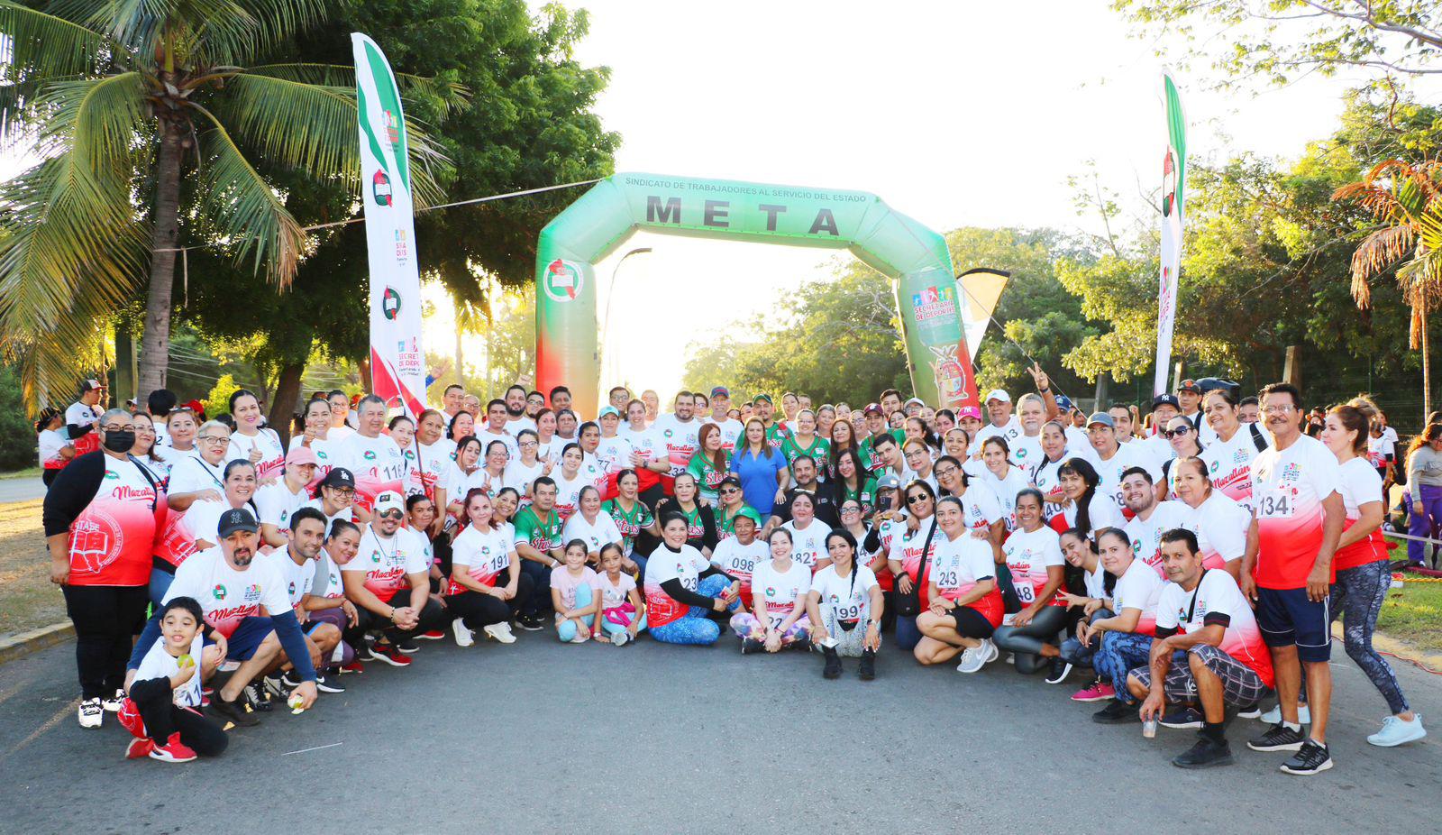 $!Promueve STASE cultura física en la Caminata del Servidor Público 22’
