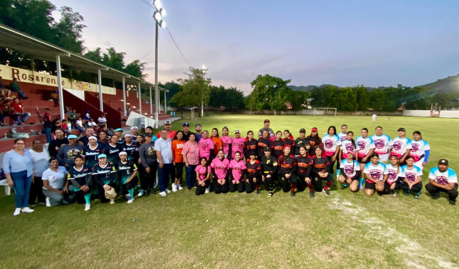 $!Realizan en Rosario el Cuadrangular de la Mujer