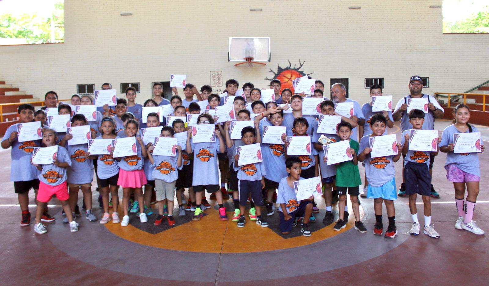 $!Concluye el Campamento de Verano de Basquetbol en Rosario