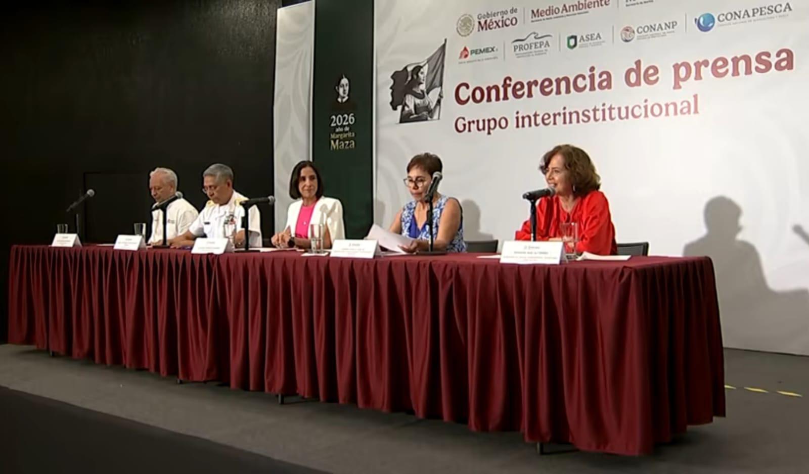 $!Pemex reconoce ocultamiento del derrame en el Golfo de México; cesa a 3 funcionarios