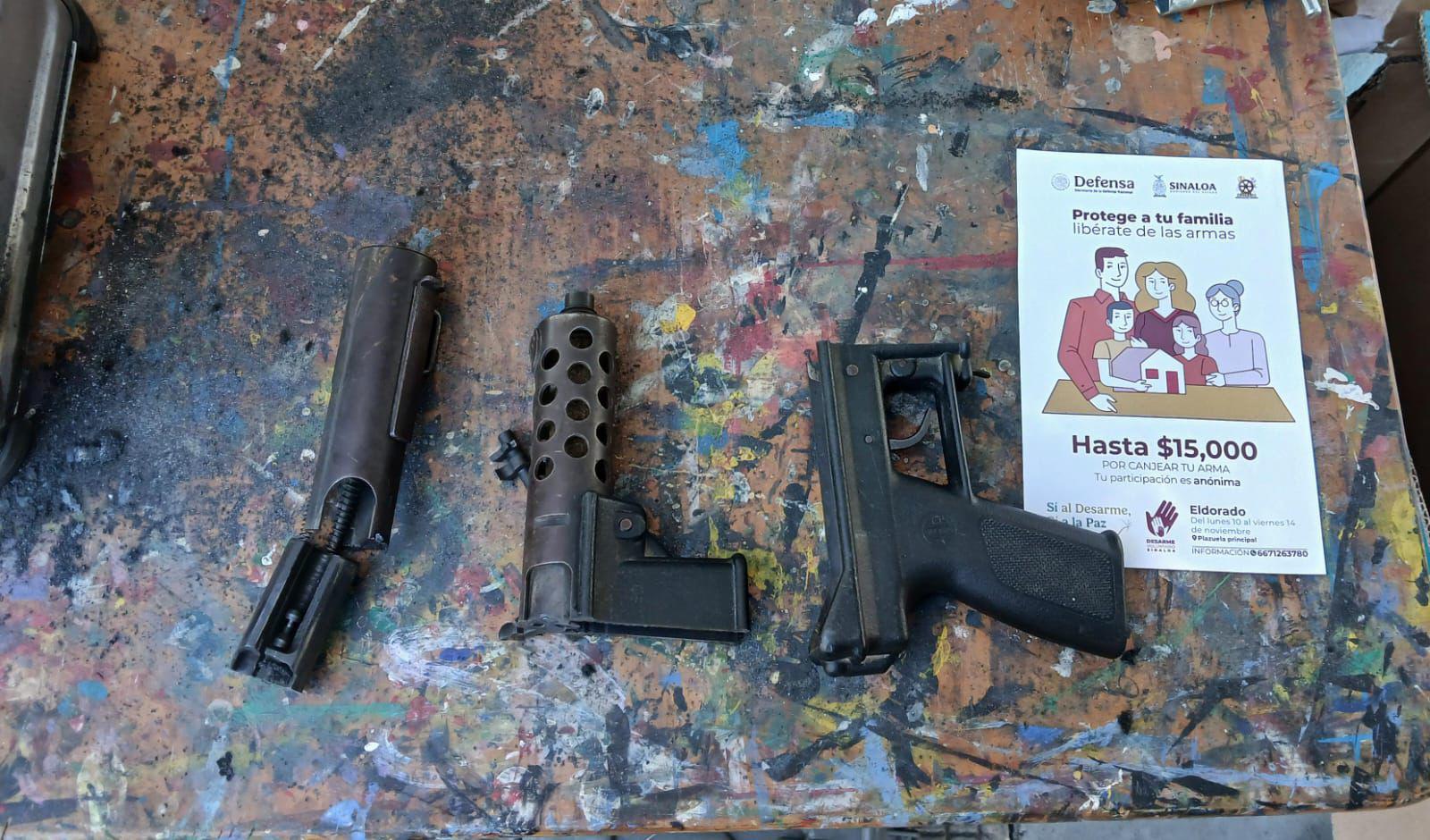 $!Eldorado retira 30 armas de manera voluntaria