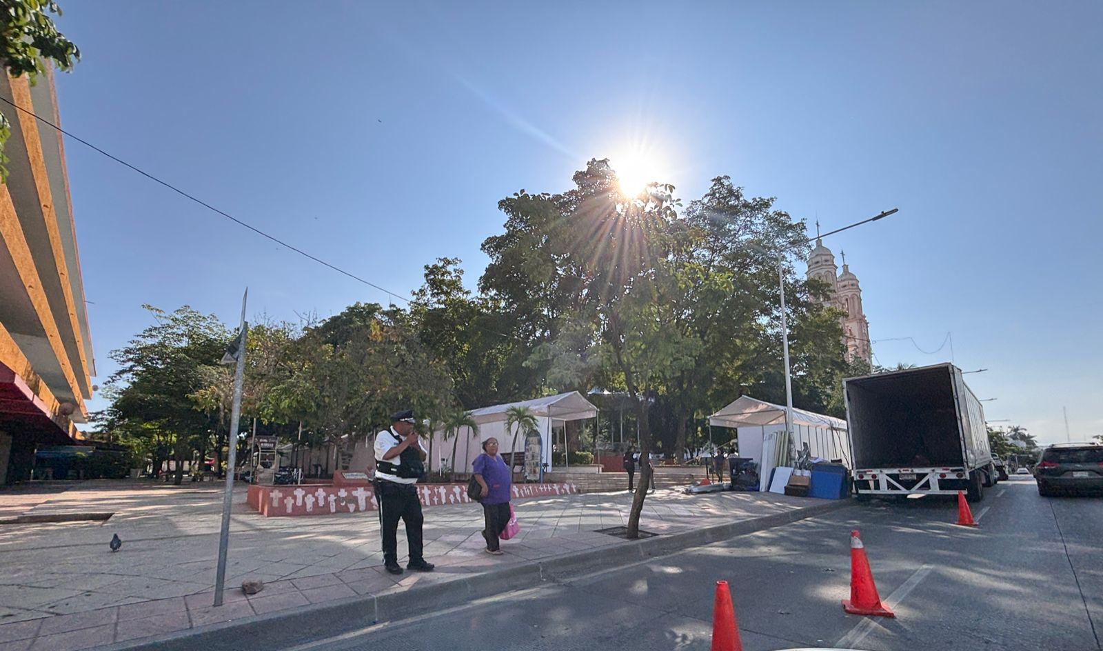 $!Se cierran calles en primer cuadro de Culiacán por Feria Internacional del Libro