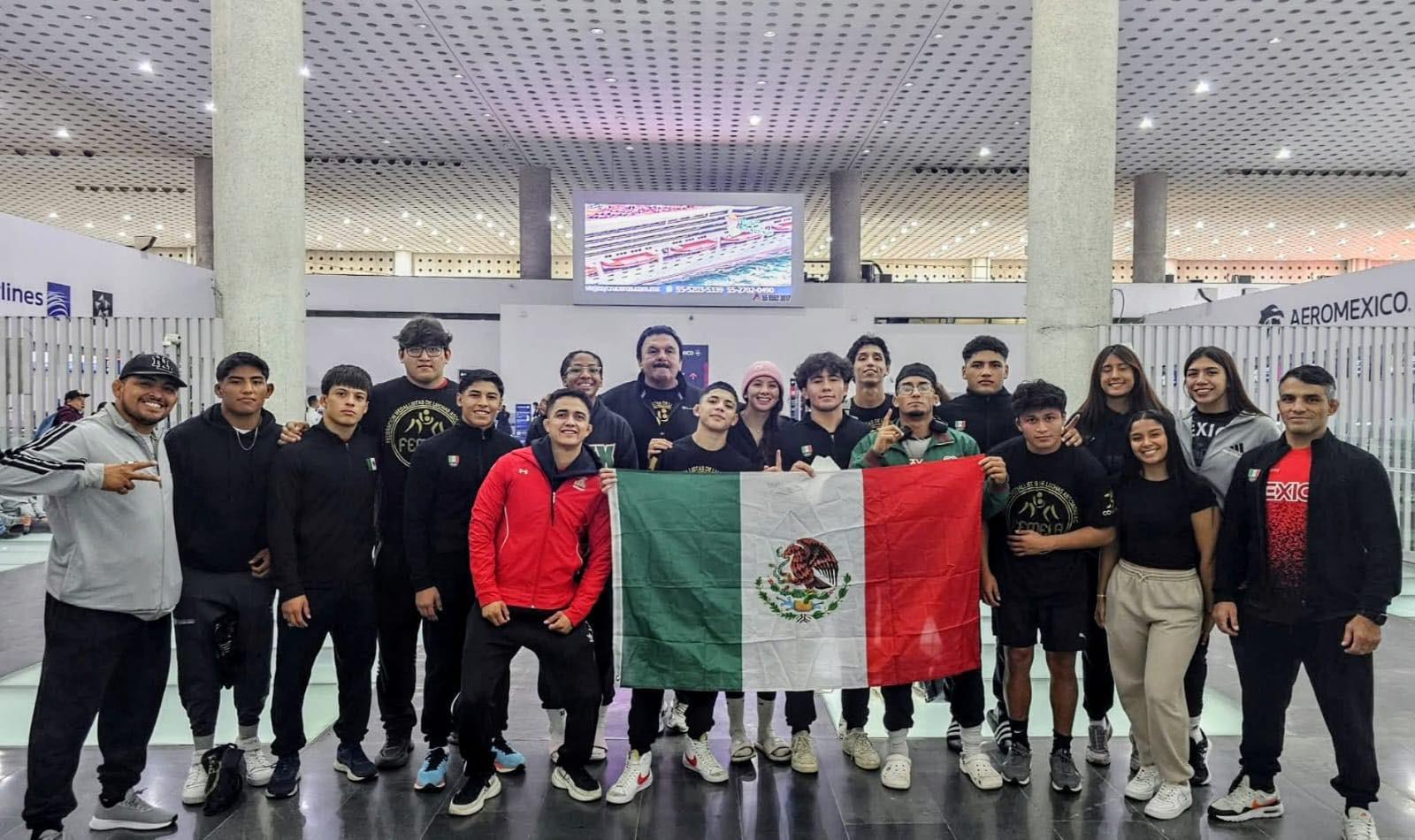 $!Sinaloense Leonardo Guerrero representará a México en el Panamericano U20 de Luchas Asociadas