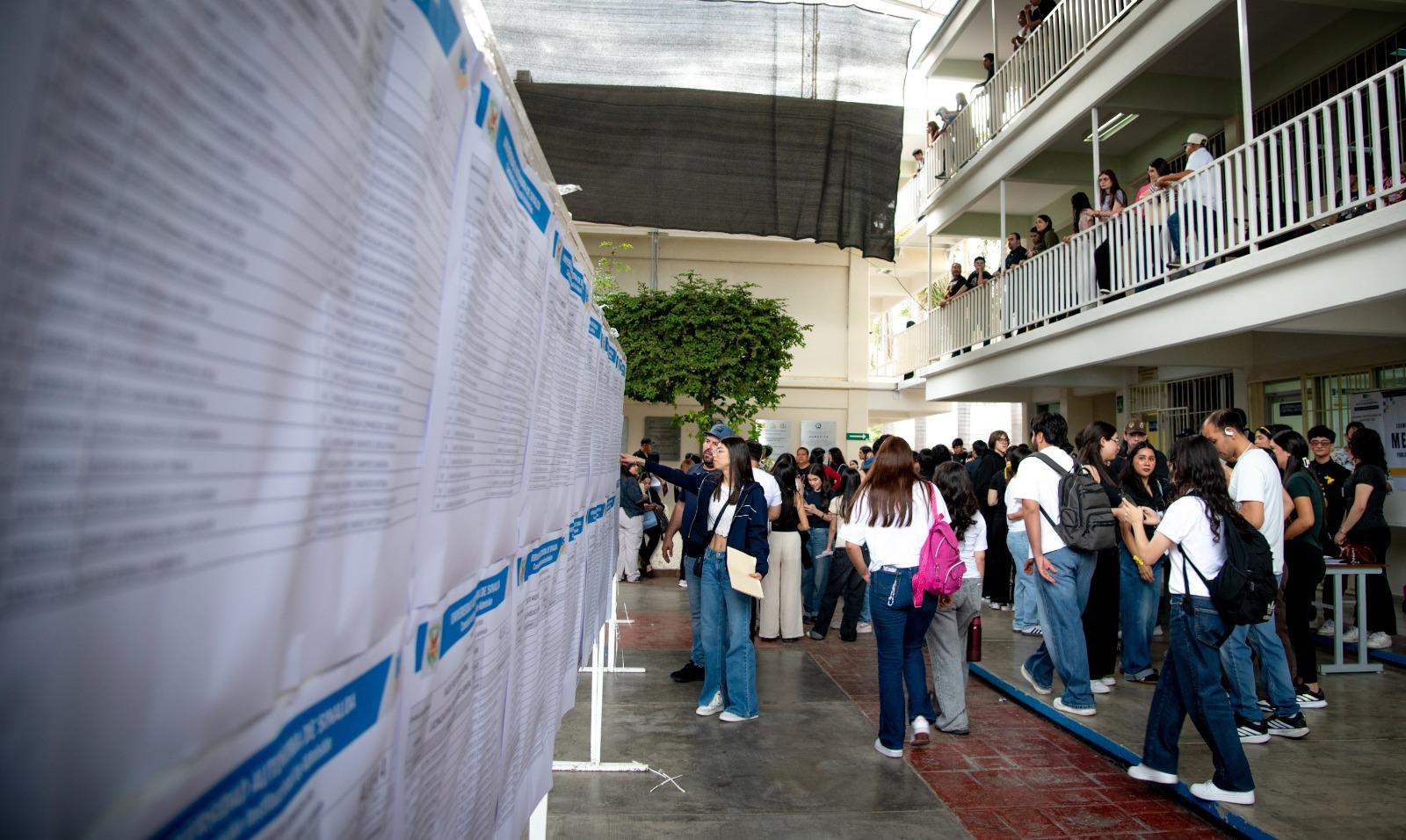 $!UAS aplica examen de admisión a 50 mil aspirantes; mantendrá cobertura universal, asegura