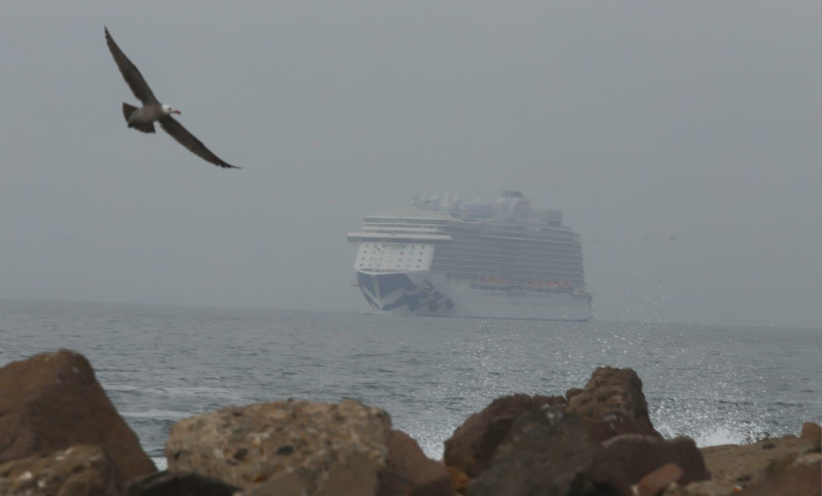 $!Mazatlán recibe al Royal Princess con casi 4 mil pasajeros este martes