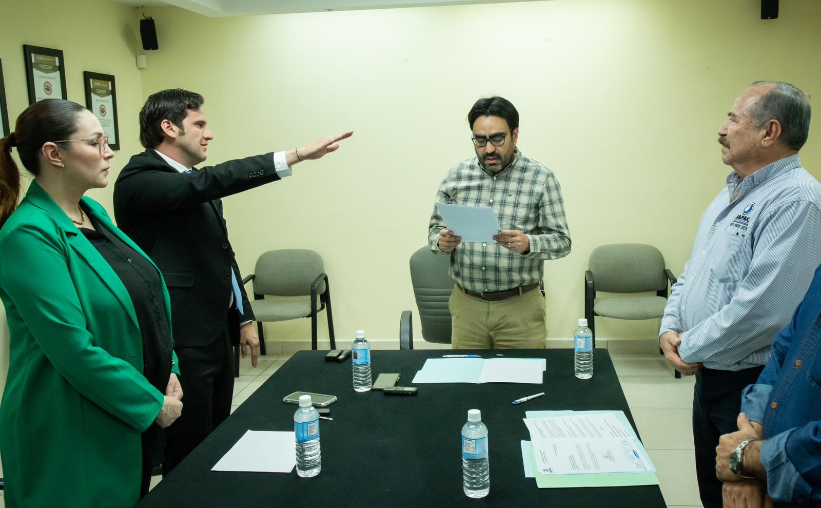 $!Roberto Zazueta Tapia asume cargo de gerente general de Japac