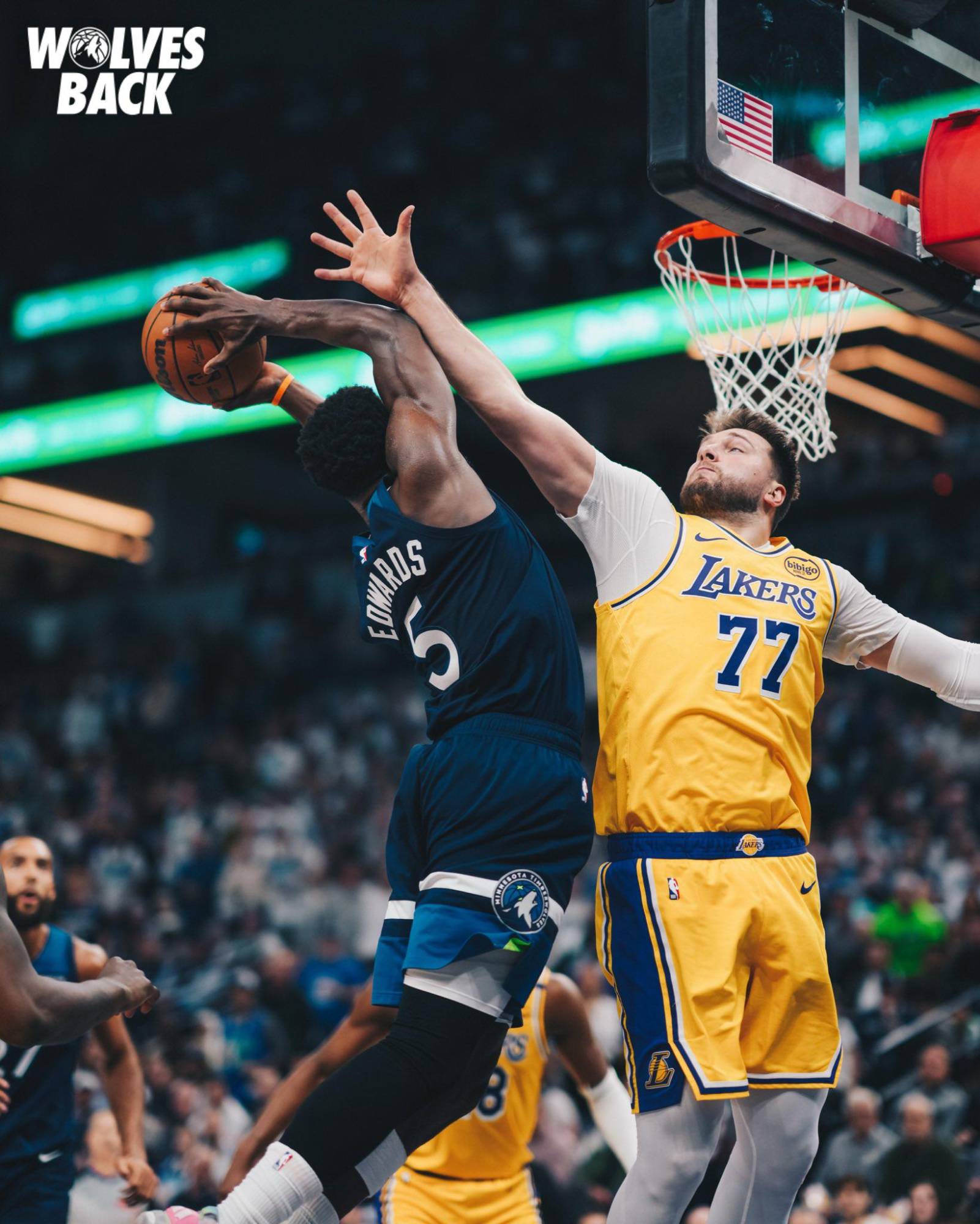 $!Lakers en problemas: con un Luka Doncic enfermo caen en Minnesota y se complican en los Playoffs
