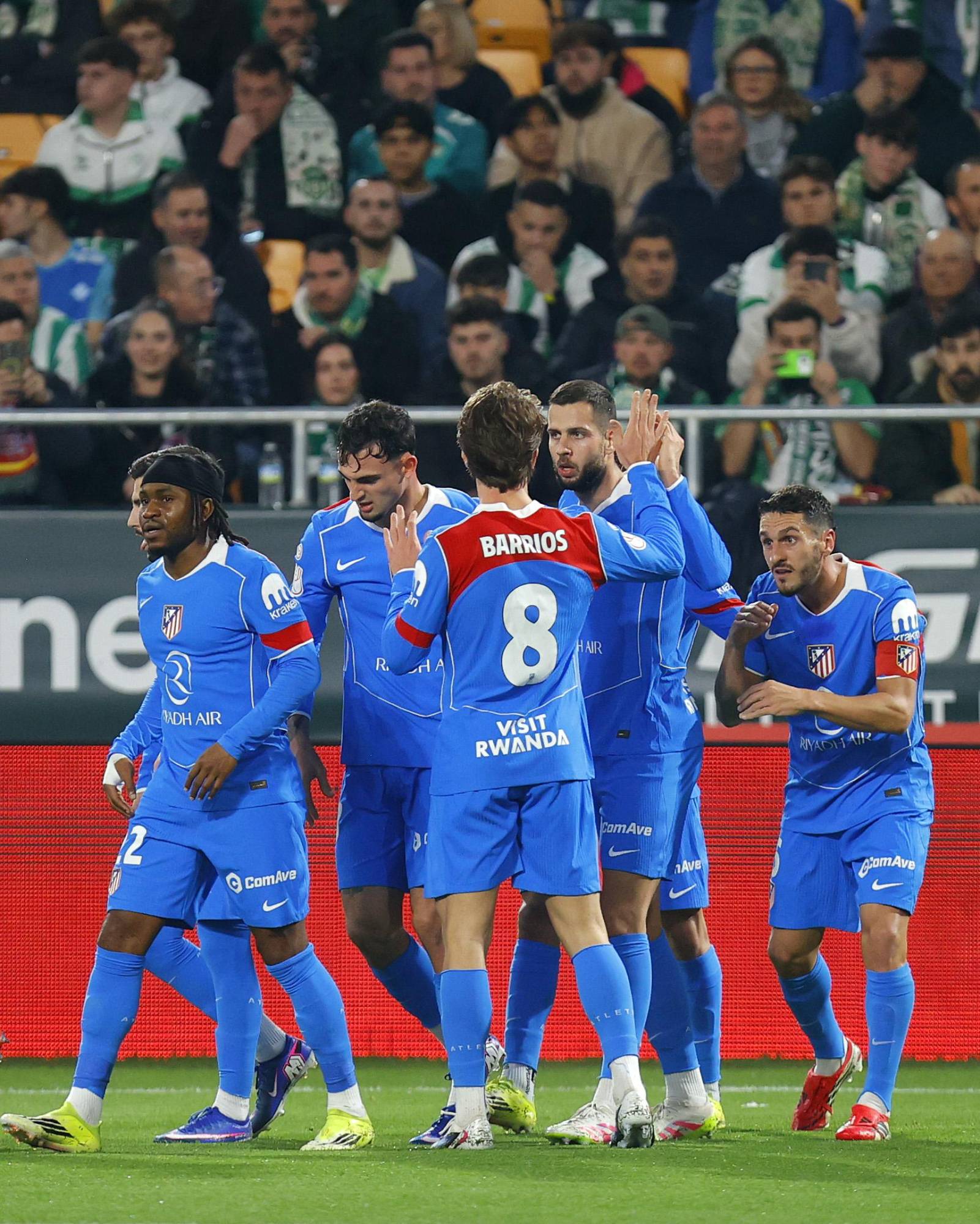 $!Obed Vargas y Álvaro Fidalgo debutan en goleada del Atlético de Madrid al Betis