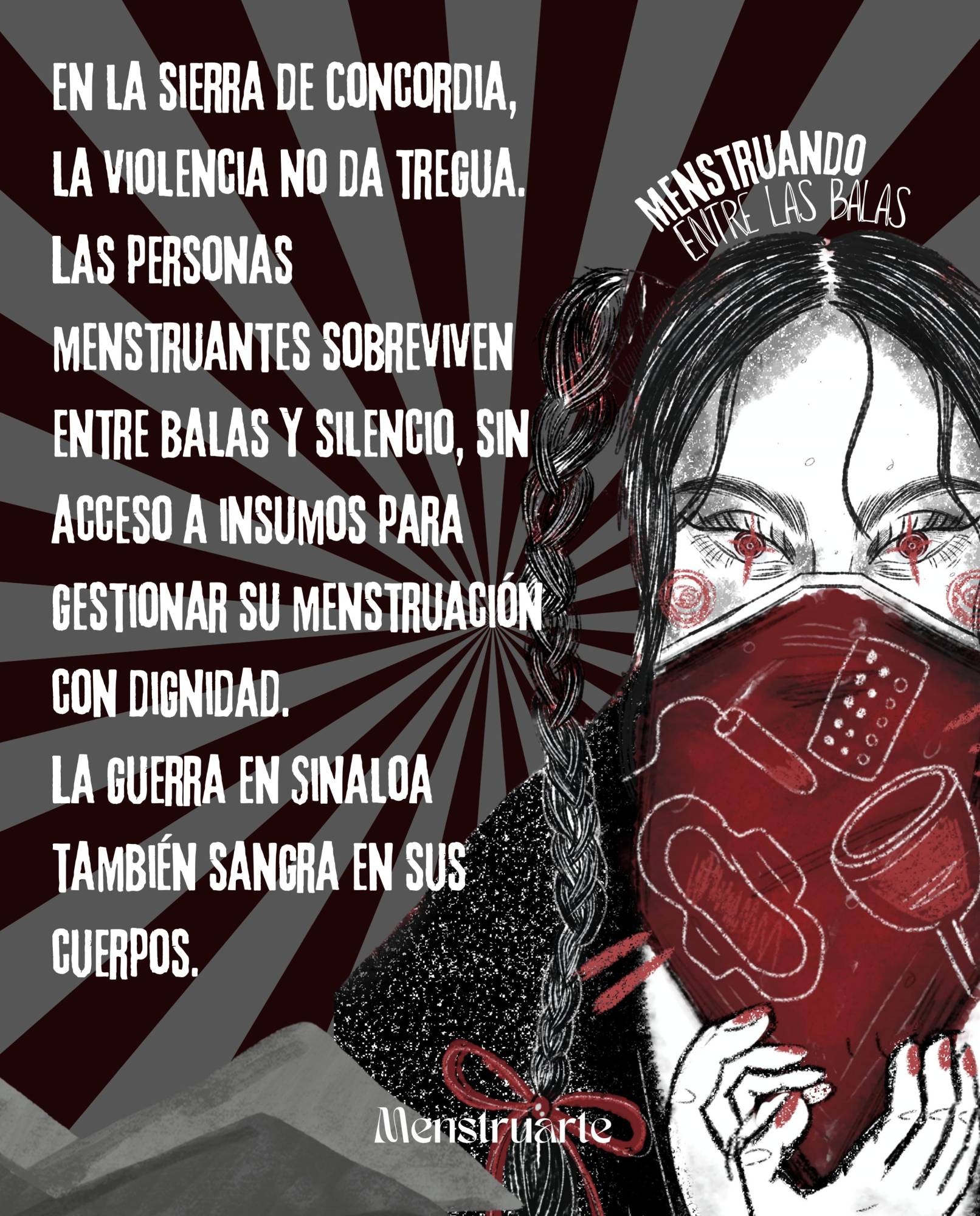 $!Organizan colecta de insumos de gestión menstrual para víctimas de violencia de la sierra de Concordia