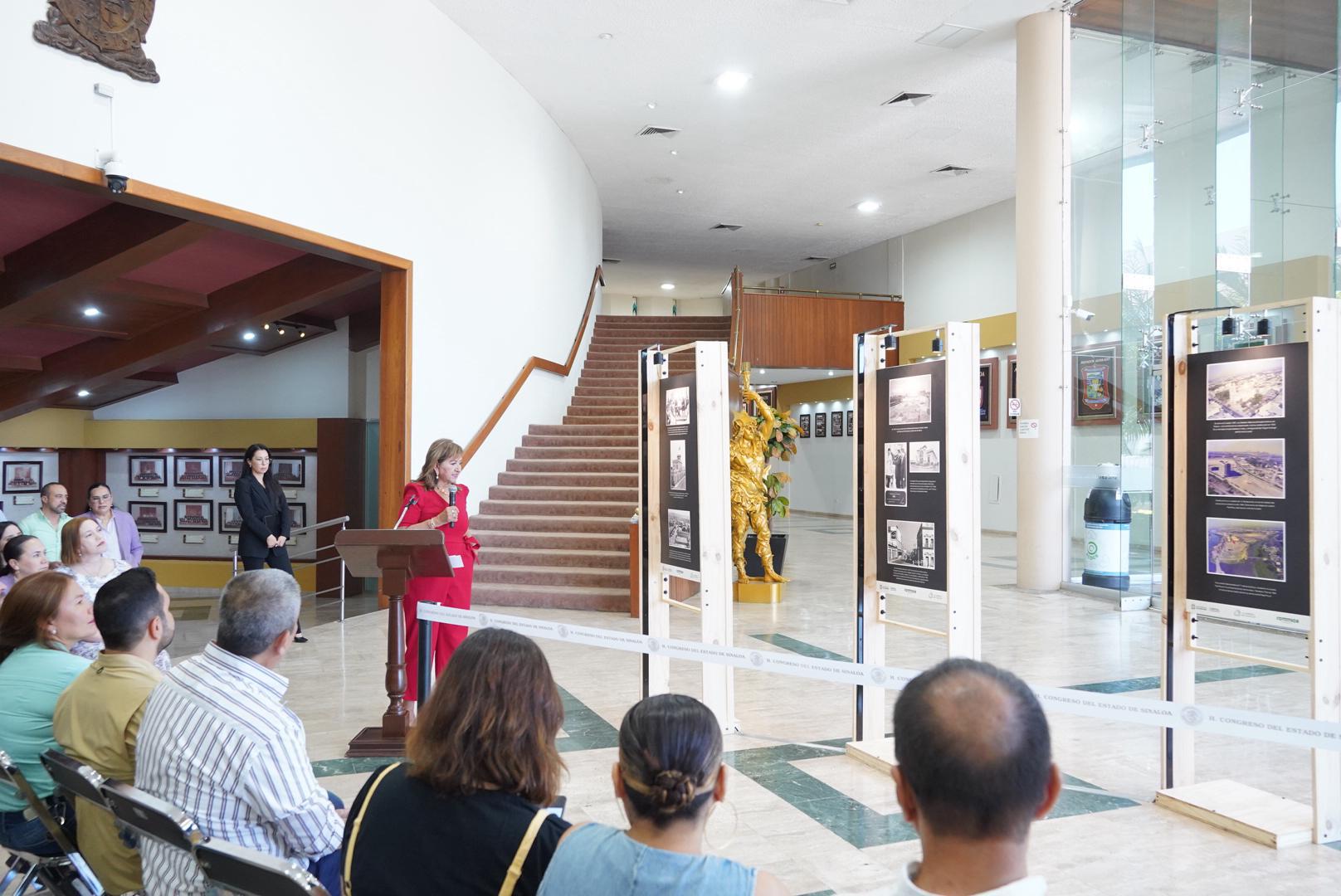$!Comparten historia de Culiacán con exposición fotográfica en el Congreso de Sinaloa
