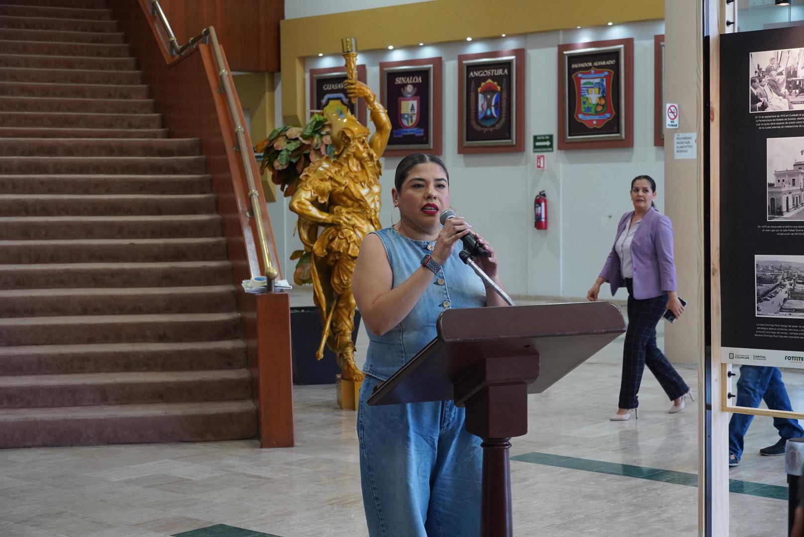 $!Comparten historia de Culiacán con exposición fotográfica en el Congreso de Sinaloa