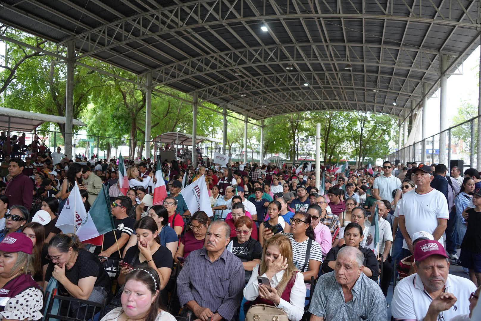 $!Morena reúne a militancia en Culiacán; llama a defender ‘la transformación’ y la soberanía nacional