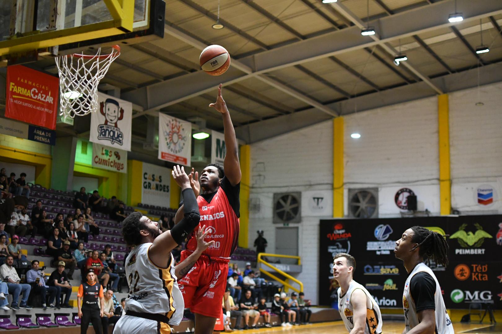 $!Venados Basketball derrota a Frayles en Guasave con imponente ofensiva