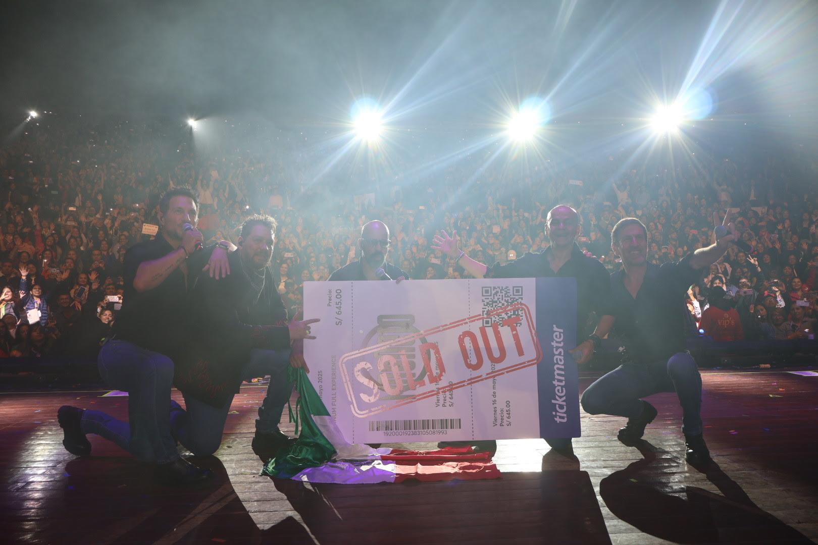 $!La agrupación tuvo un Sold Out.
