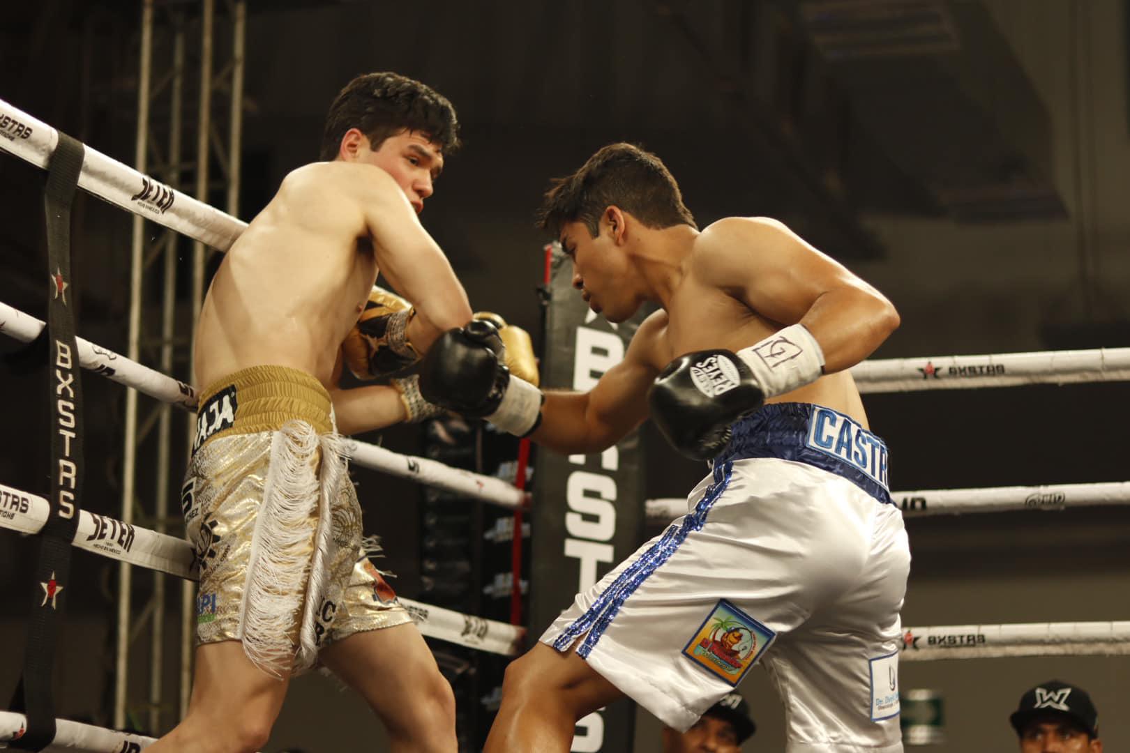 $!Nazario Castro sorprende con nocaut al culichi Héctor Escobar