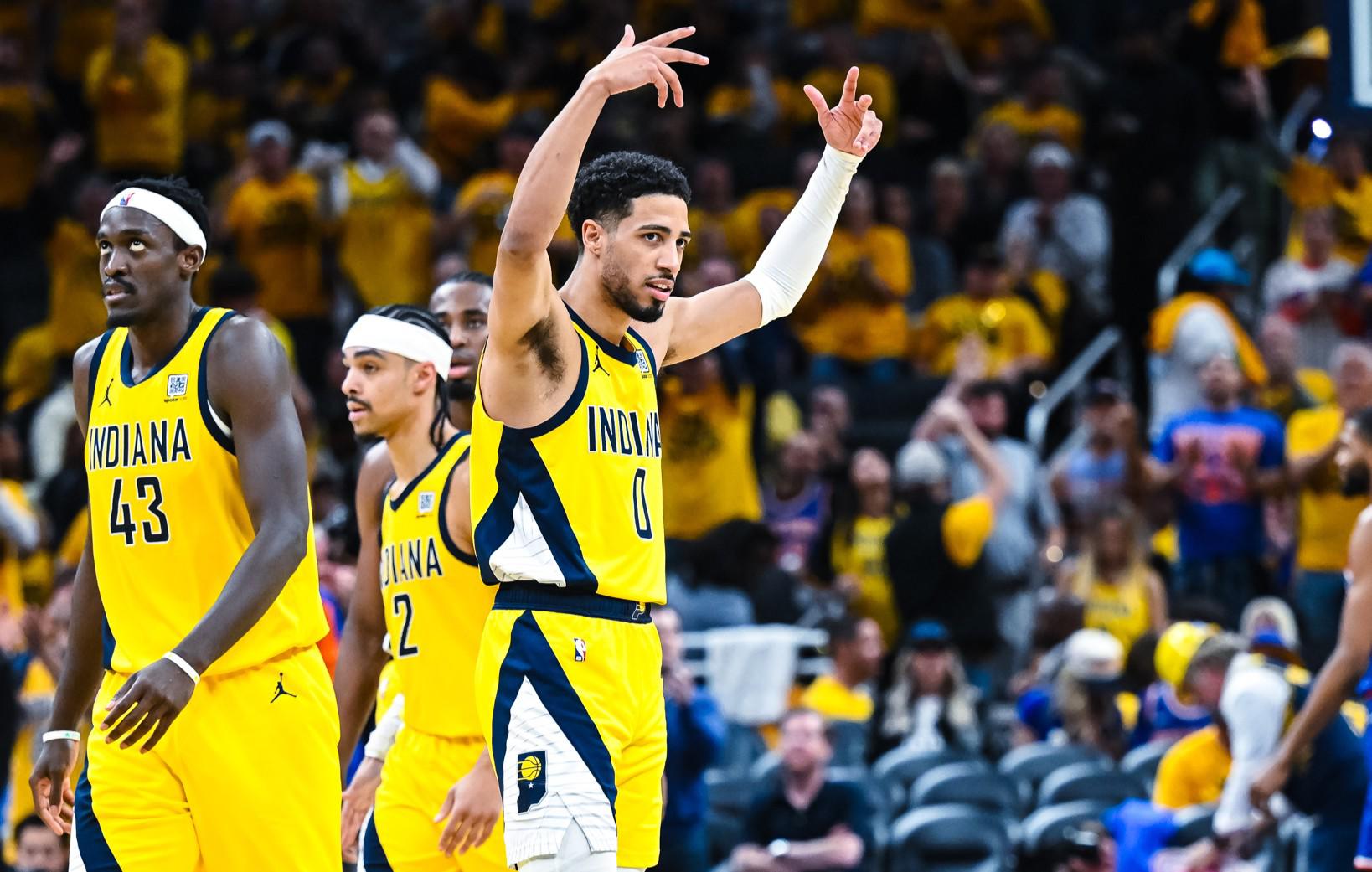 $!Tyrese Haliburton registra triple figura y acerca a Pacers a las Finales de la NBA