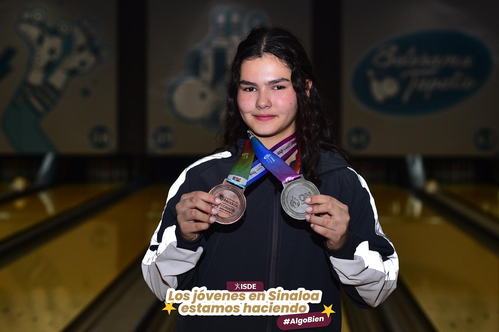 $!Sinaloa cierra participación en boliche con plata y bronce en Olimpiada Nacional
