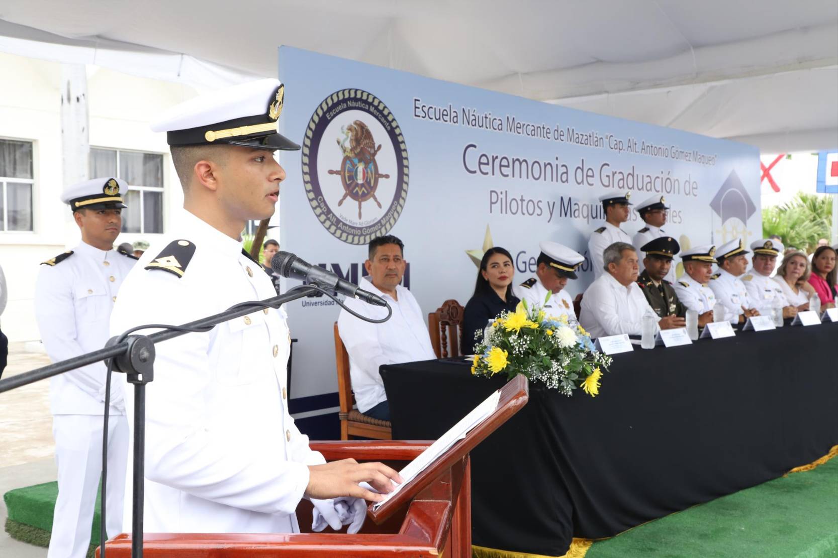 Culminan sus estudios de la Escuela Náutica Mercante de Mazatlán
