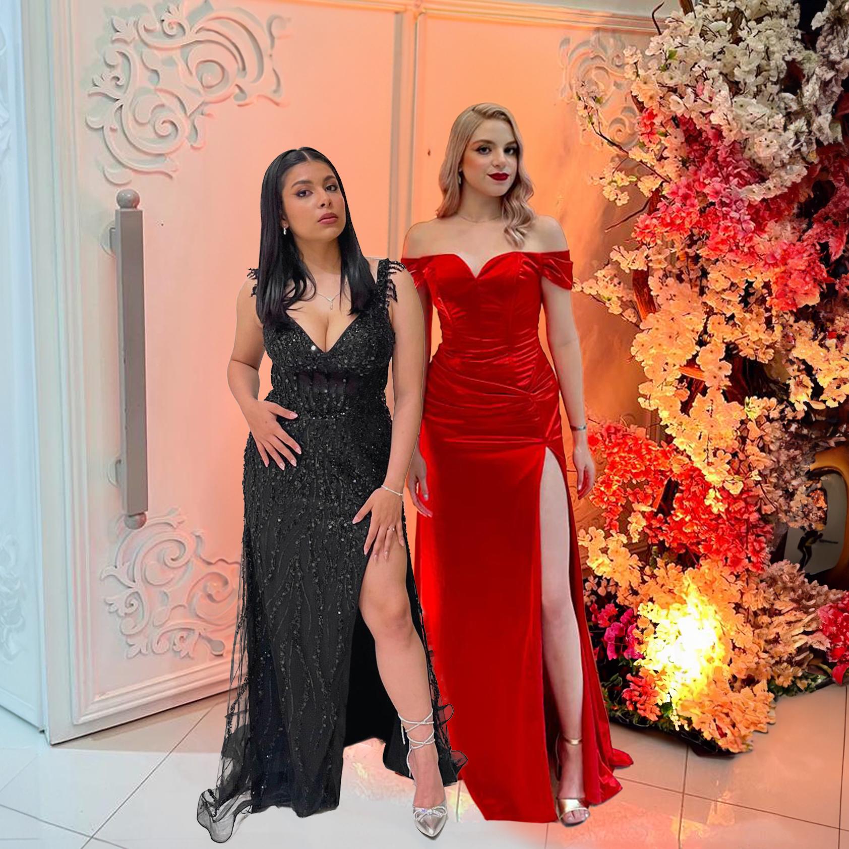 $!Acuden a felicitar a Kímberly, su prima Jocelyn Santillanes Bojórquez y su hermana Emily Laura Bojórquez.