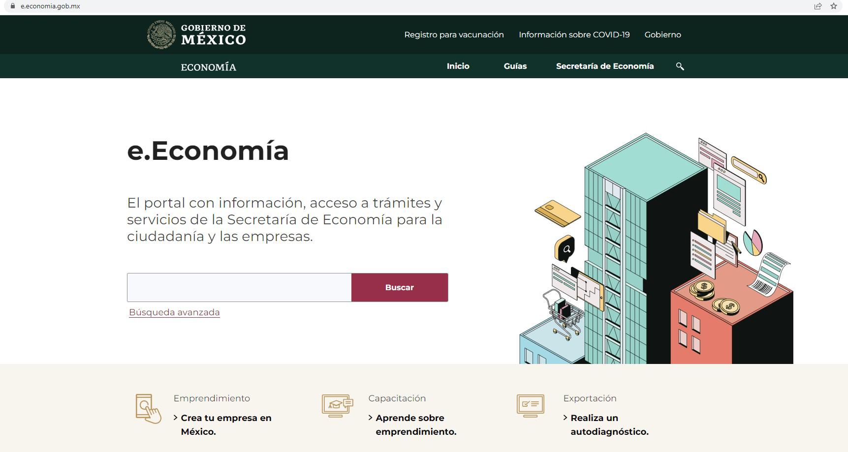 $!Lanza Secretaría de Economía el sitio web e.Economia