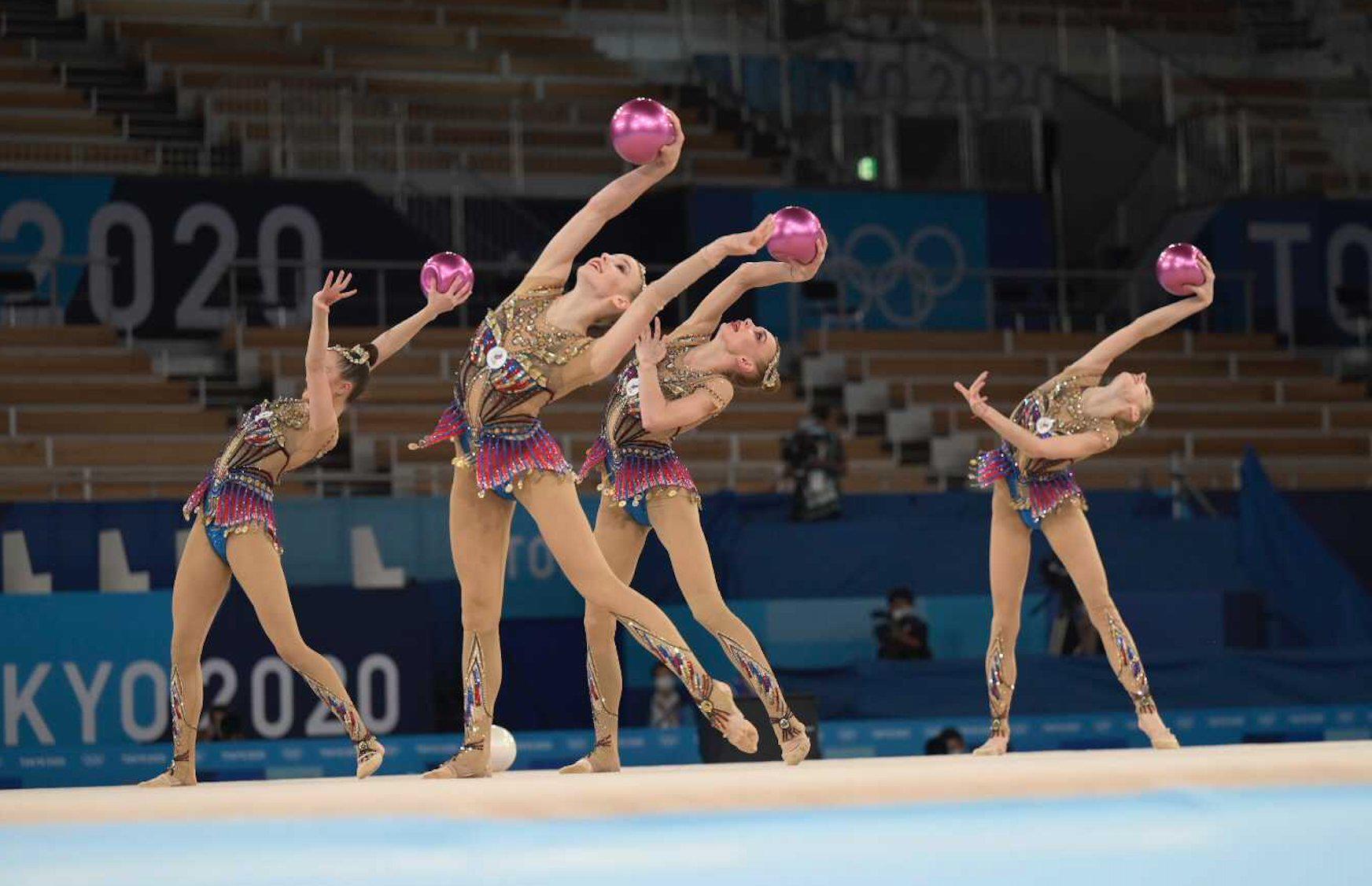$!Bulgaria rompe hegemonía del ROC en concurso completo por equipos de gimnasia rítmica en Tokio 2020