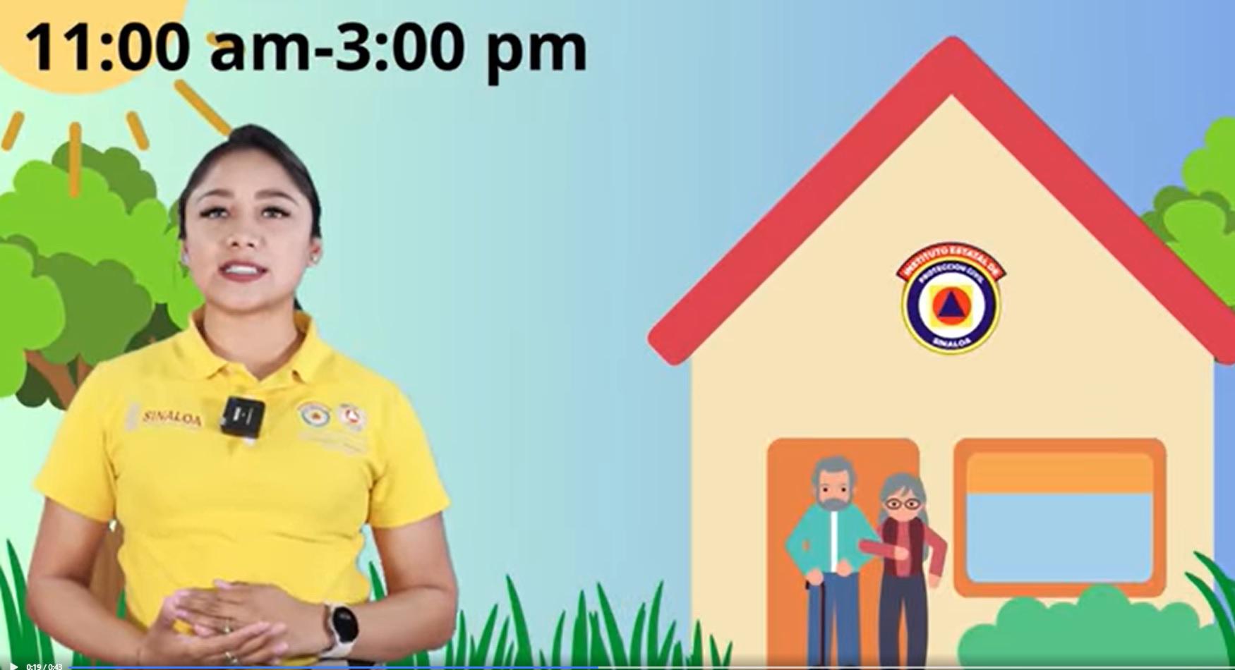 $!Llaman a evitar golpes de calor no exponiéndose al sol en horas fuertes