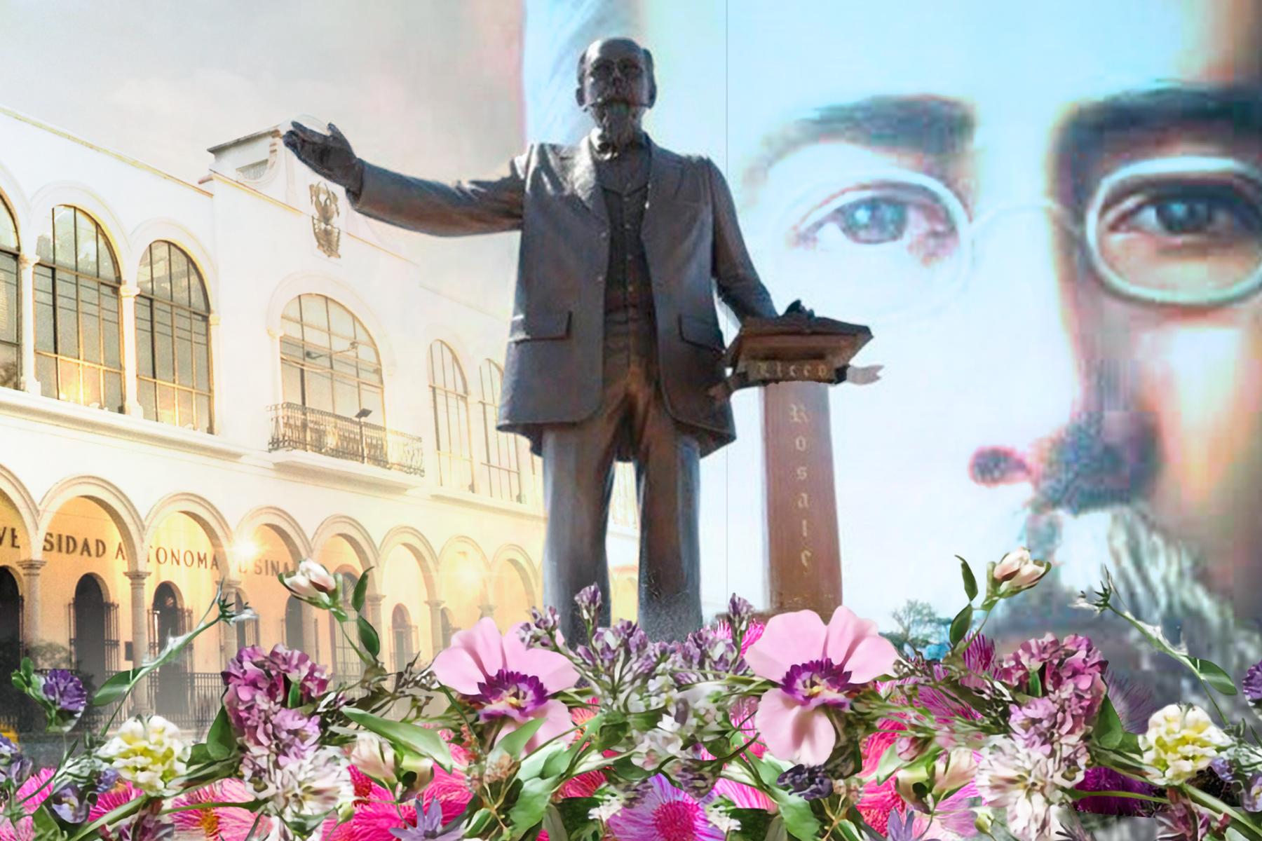 $!El lunes 5, a las 8:00 horas, se colocará una ofrenda floral en honor a Eustaquio Buelna Pérez, en el interior del Edificio Central.