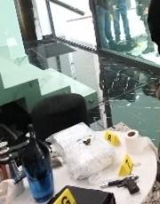 $!Aseguran armas, cargadores, cartuchos y droga en Navolato