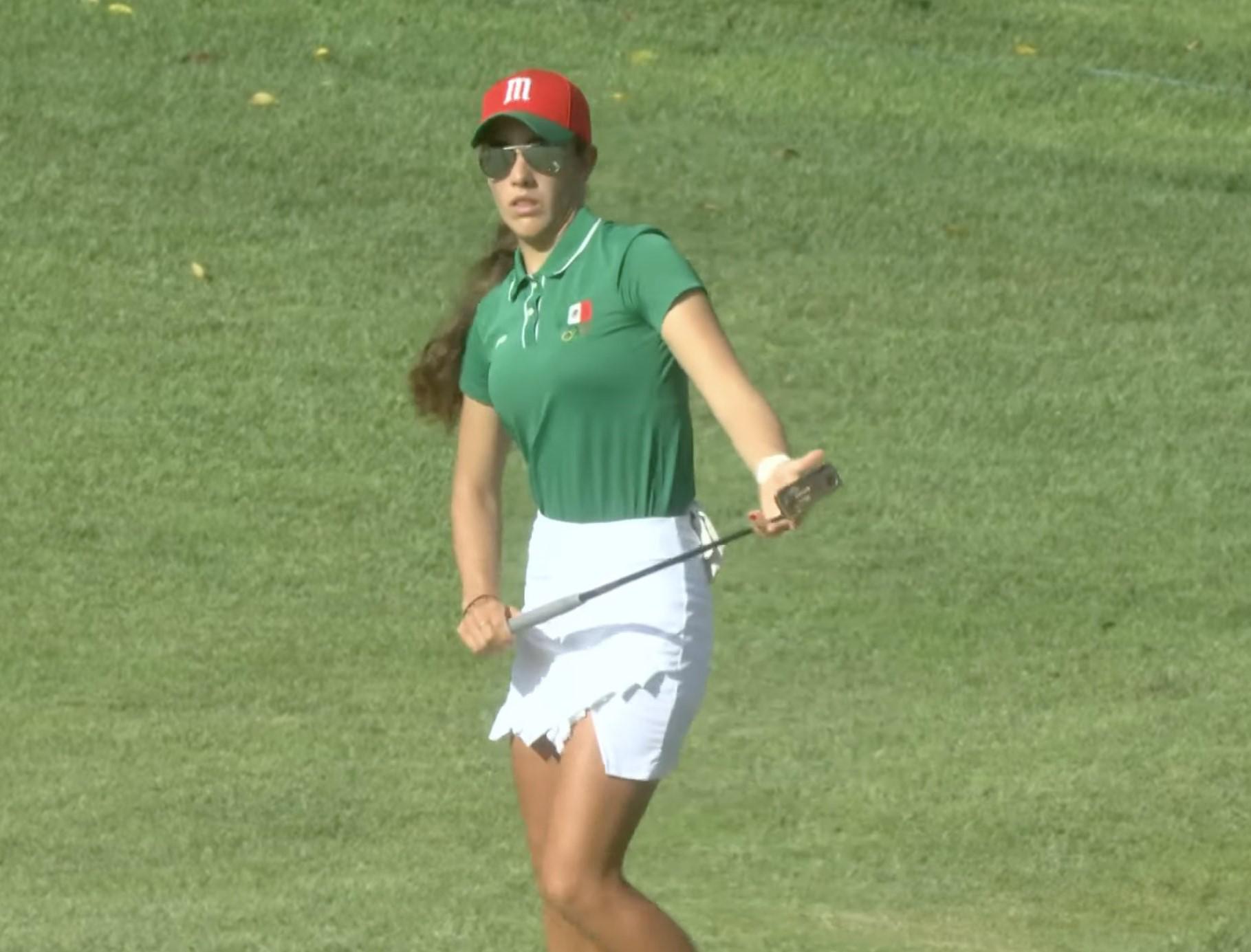 $!Mexicanas Gaby López y María Fassi compiten en primera ronda del golf femenil olímpico