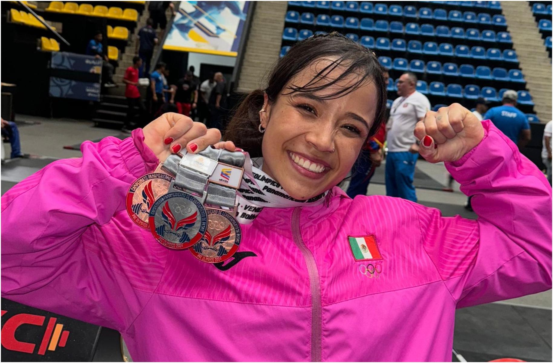 $!Sinaloense Jorge Adán Cárdenas da 2 medallas a México en Panamericano de Levantamiento de Pesas