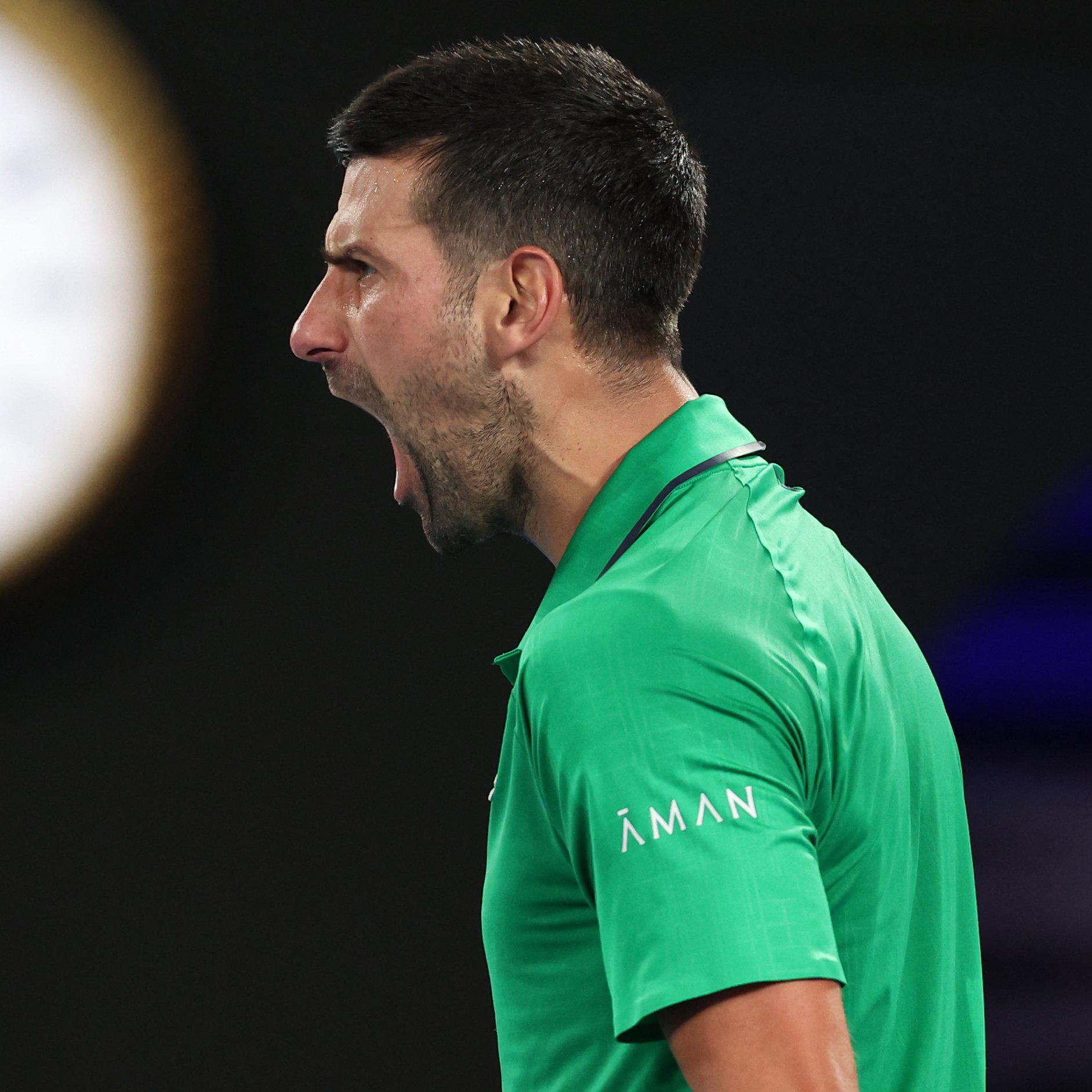 $!Djokovic llega a 400 victorias en Grand Slam rumbo a la cuarta ronda en Melbourne