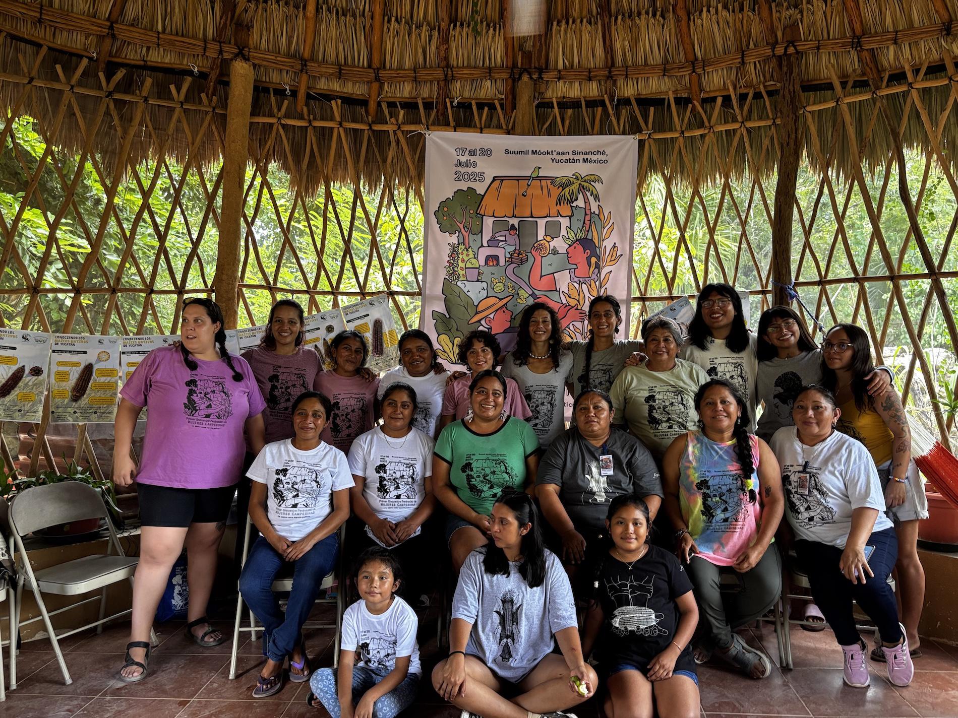 $!Encuentro de mujeres campesinas mayas.