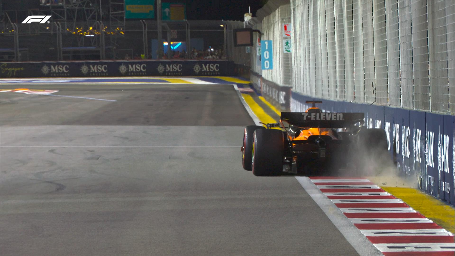 $!George Russell se lleva la pole en Singapur tras una Q3 vibrante bajo las luces de Marina Bay