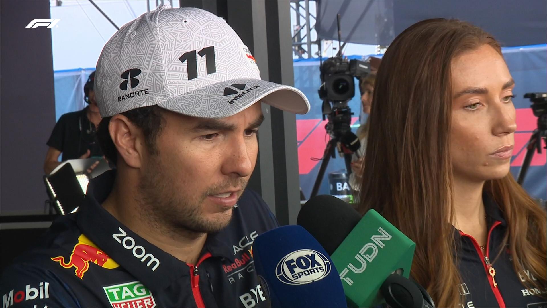 $!Checo Pérez queda fuera del GP de México en la primera vuelta