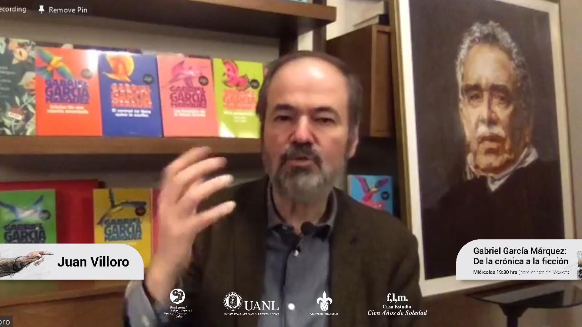 $!El escritor, durante el taller que se imparte en Casa Estudio Cien años de soledad.