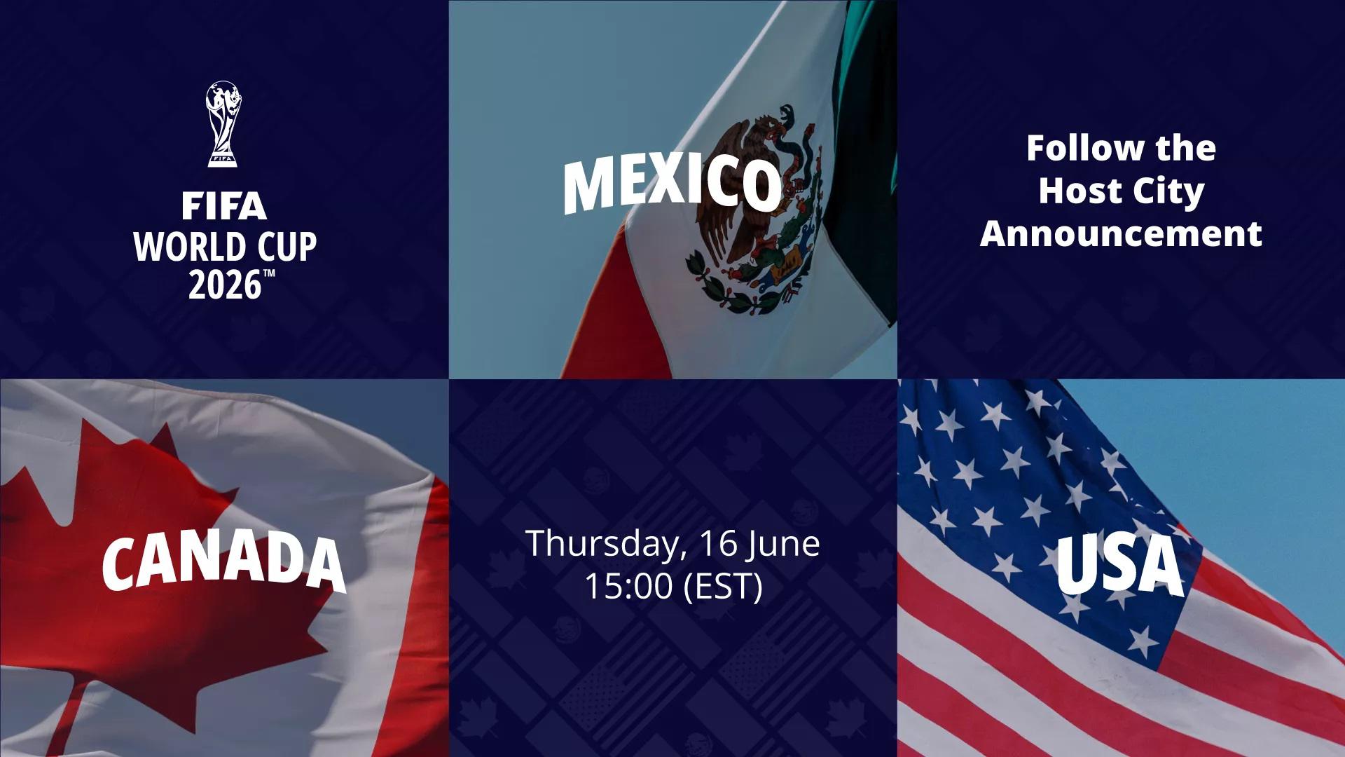 $!FIFA anunciará este jueves las sedes de la Copa Mundial 2026