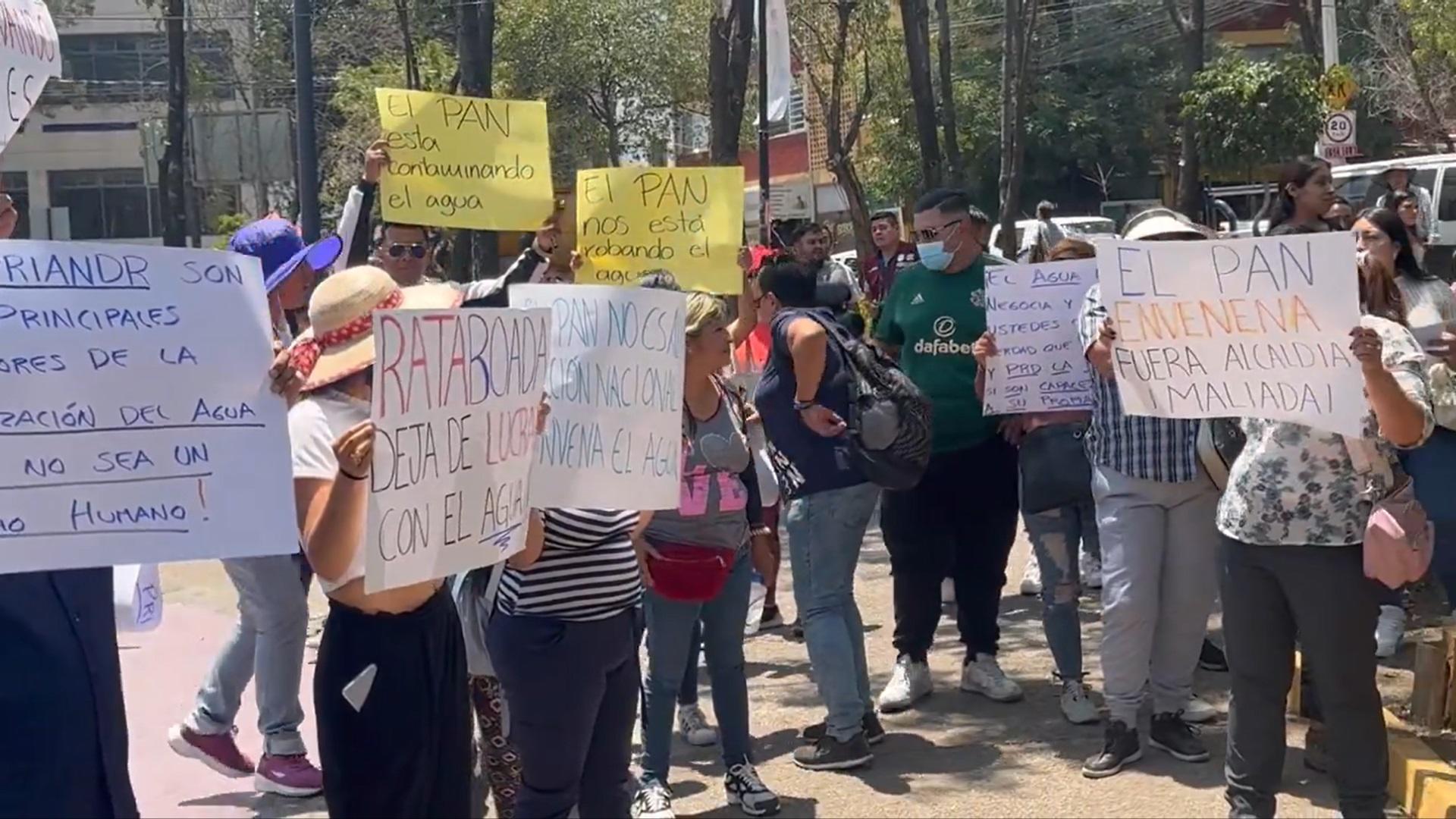 $!Clausuran pozo de agua en CDMX, donde presuntamente se originó contaminación del líquido