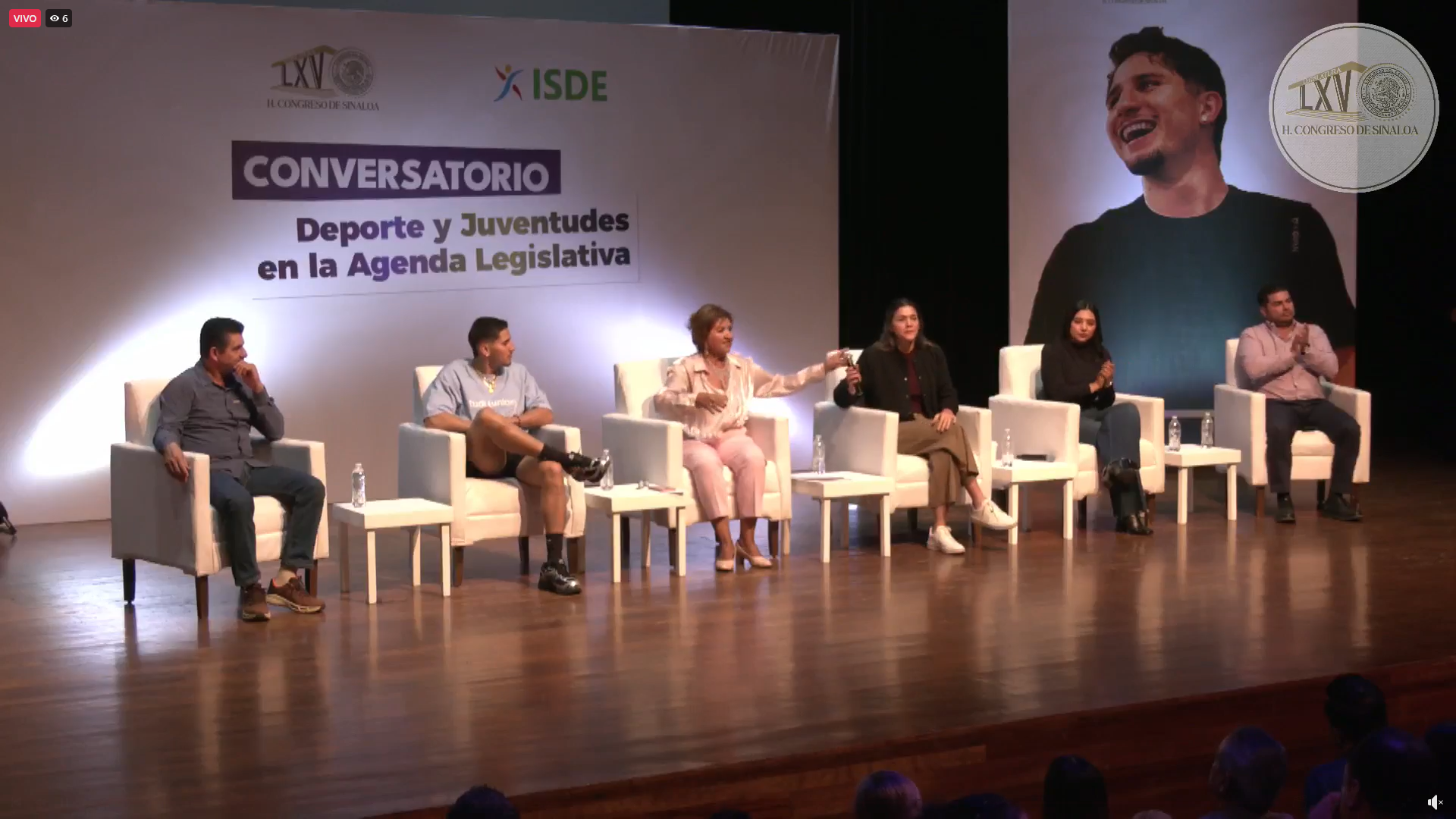 $!María del Rosario Espinoza y Marco Verde inspiran a jóvenes deportistas en Culiacán