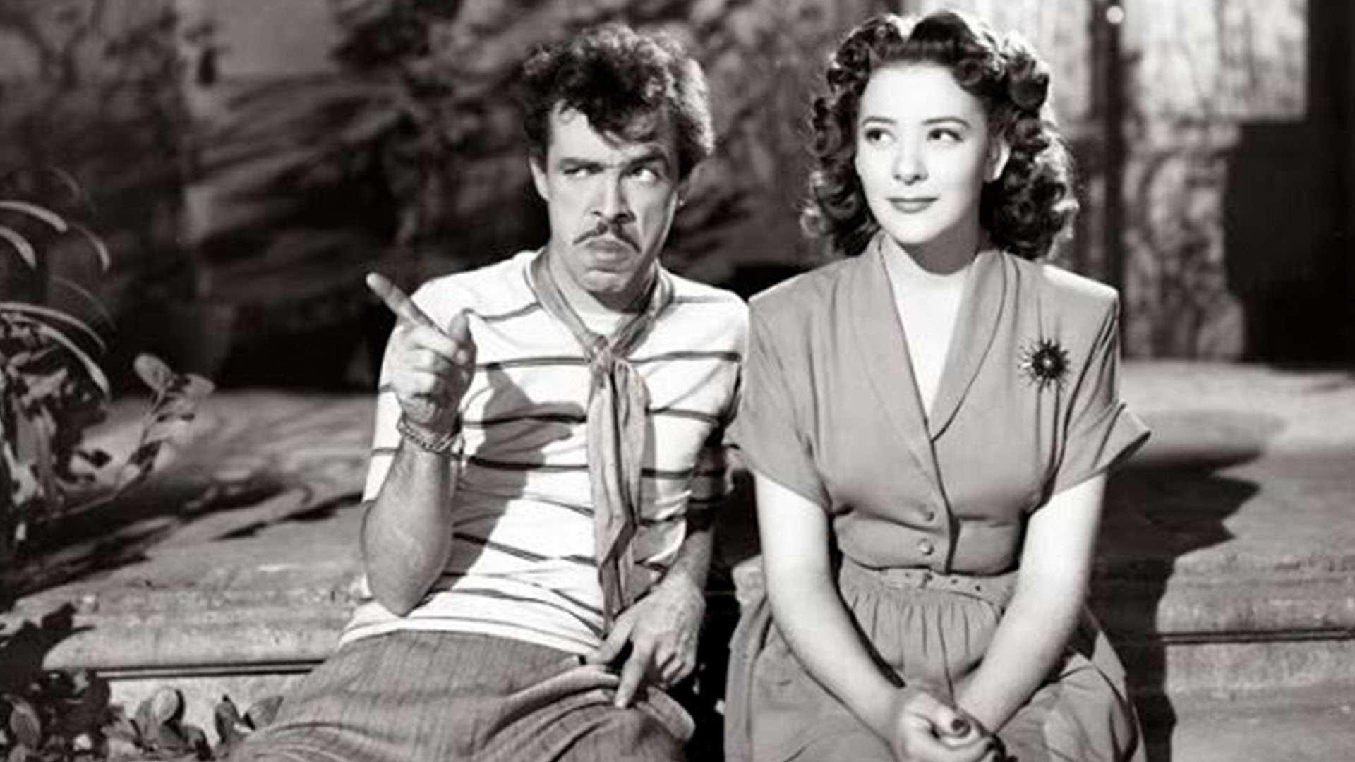 $!Junto Germán Valdez “Tin Tan” filma la película ‘El rey del barrio’.