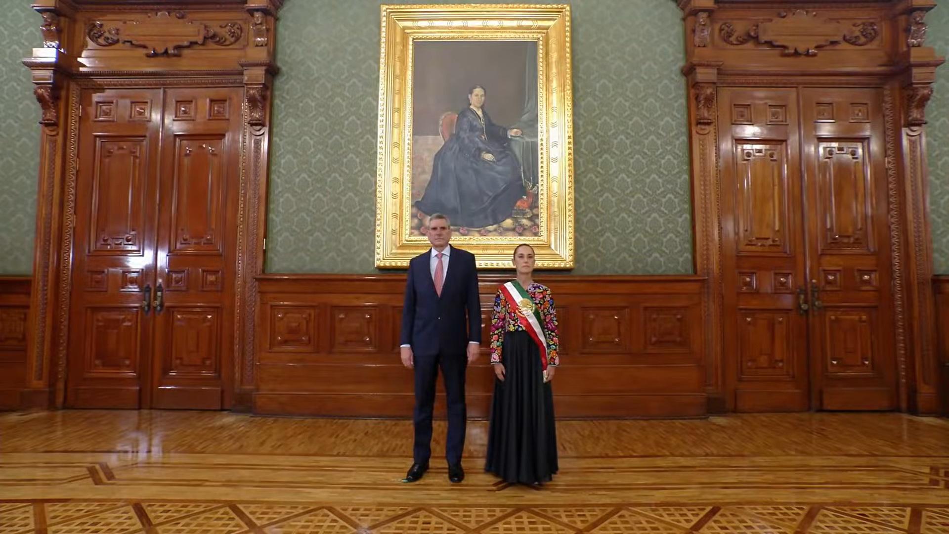 $!‘México libre, independiente y soberano’: Sheinbaum da segundo Grito de Independencia