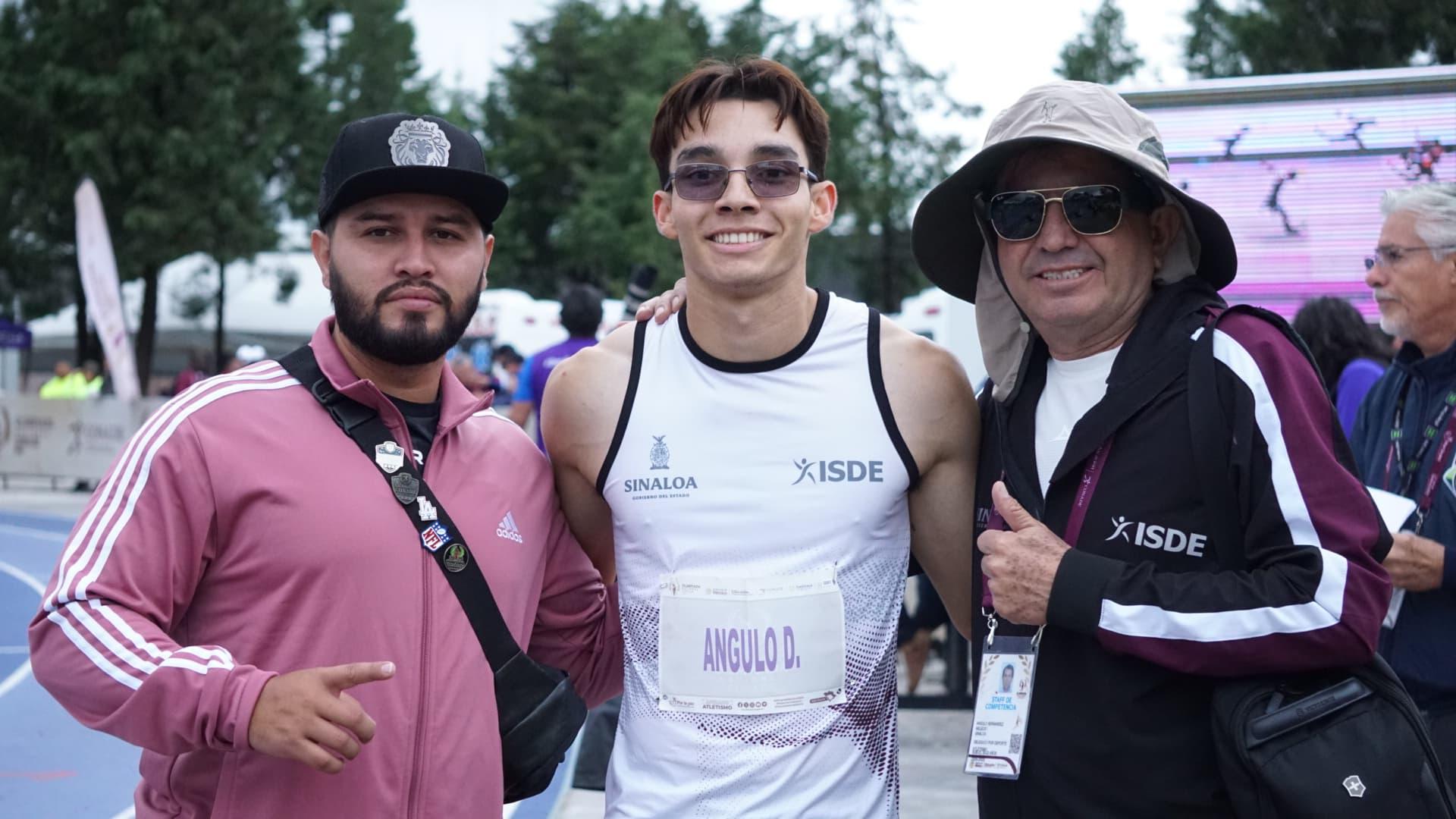 $!Oro y plata para Sinaloa en Olimpiada Nacional de atletismo