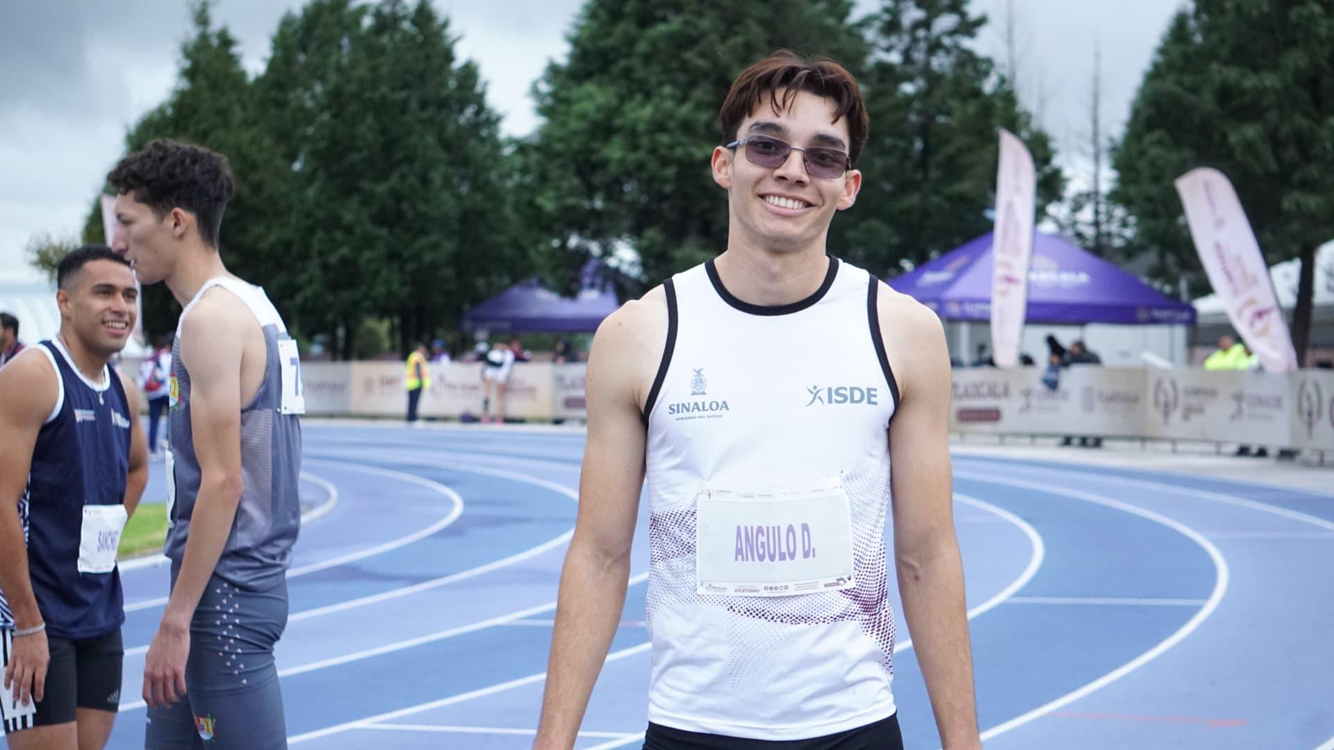 $!Oro y plata para Sinaloa en Olimpiada Nacional de atletismo