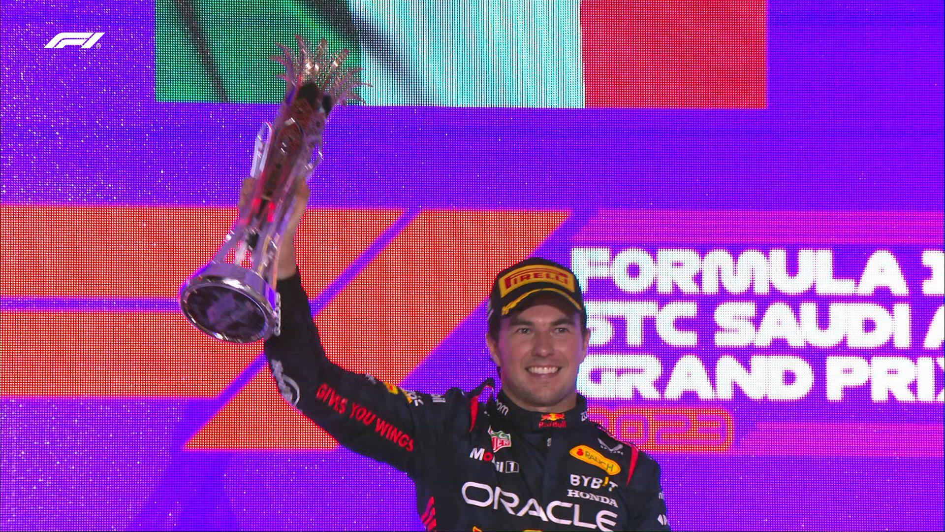 $!Checo Pérez gana el Gran Premio de Arabia Saudita