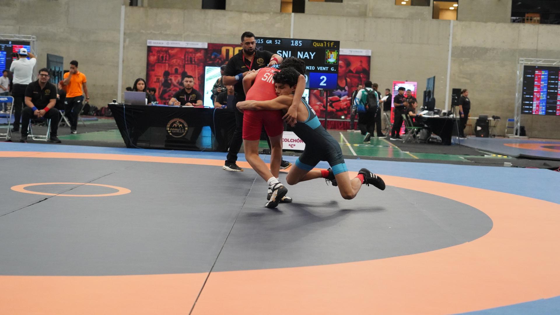 $!Sinaloa abre con oro y dos bronces en Nacional de Luchas